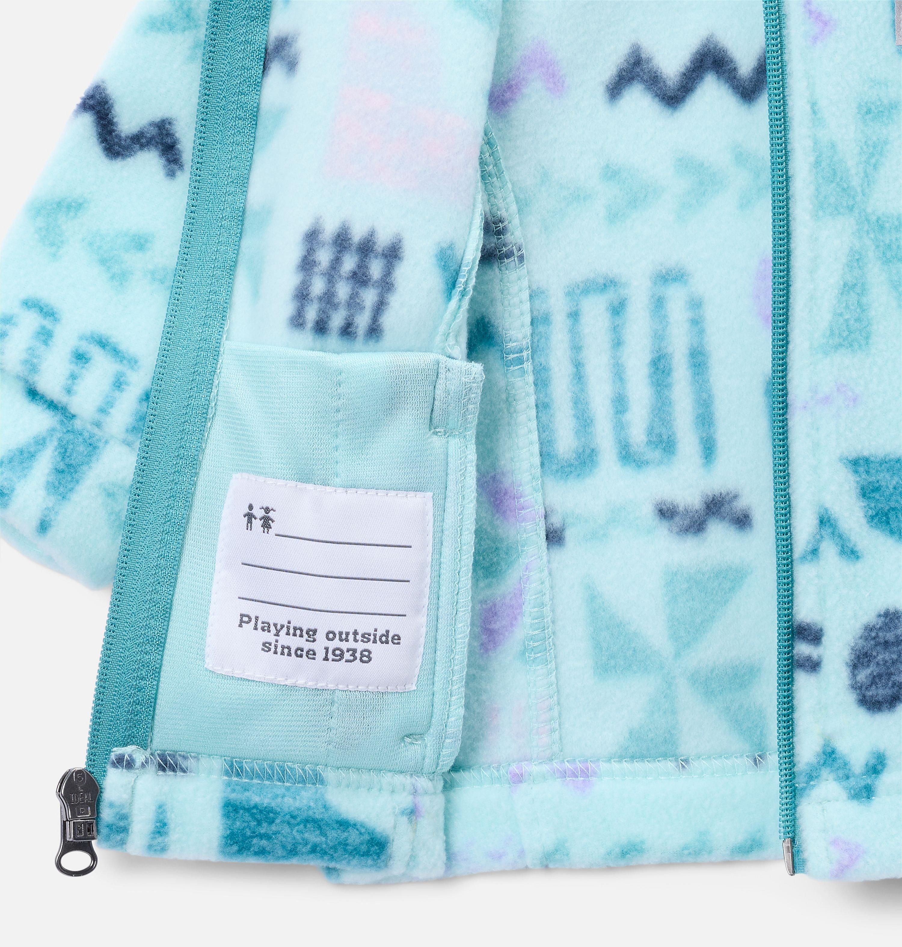 Girls’ Infant Benton Springs II Printed Fleece Jacket 3