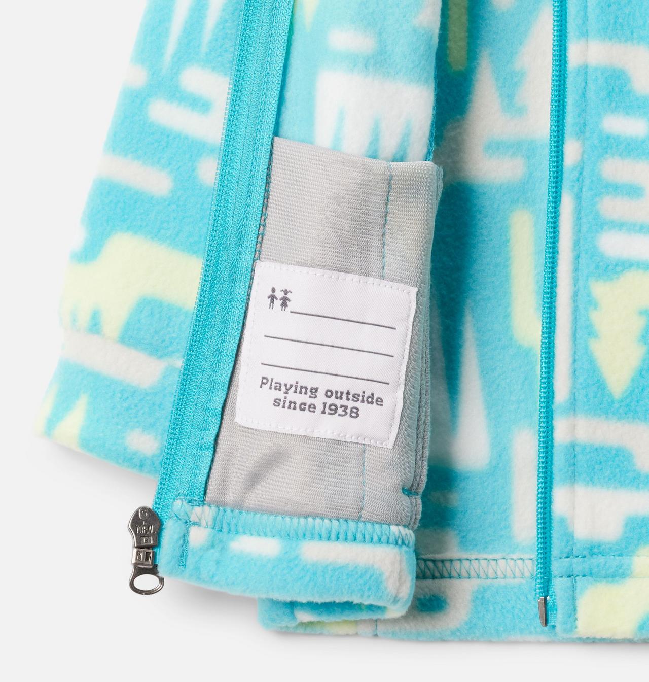 Girls’ Infant Benton Springs™ II Printed Fleece Jacket 3