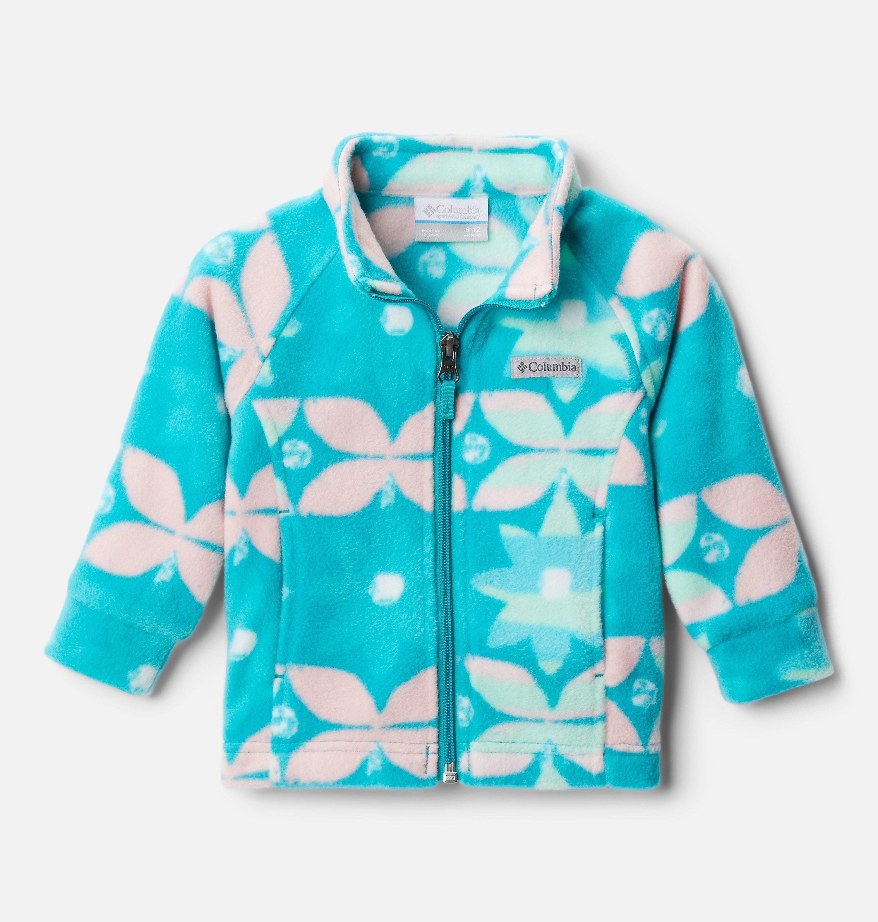 Girls’ Infant Benton Springs II Printed Fleece Jacket 1