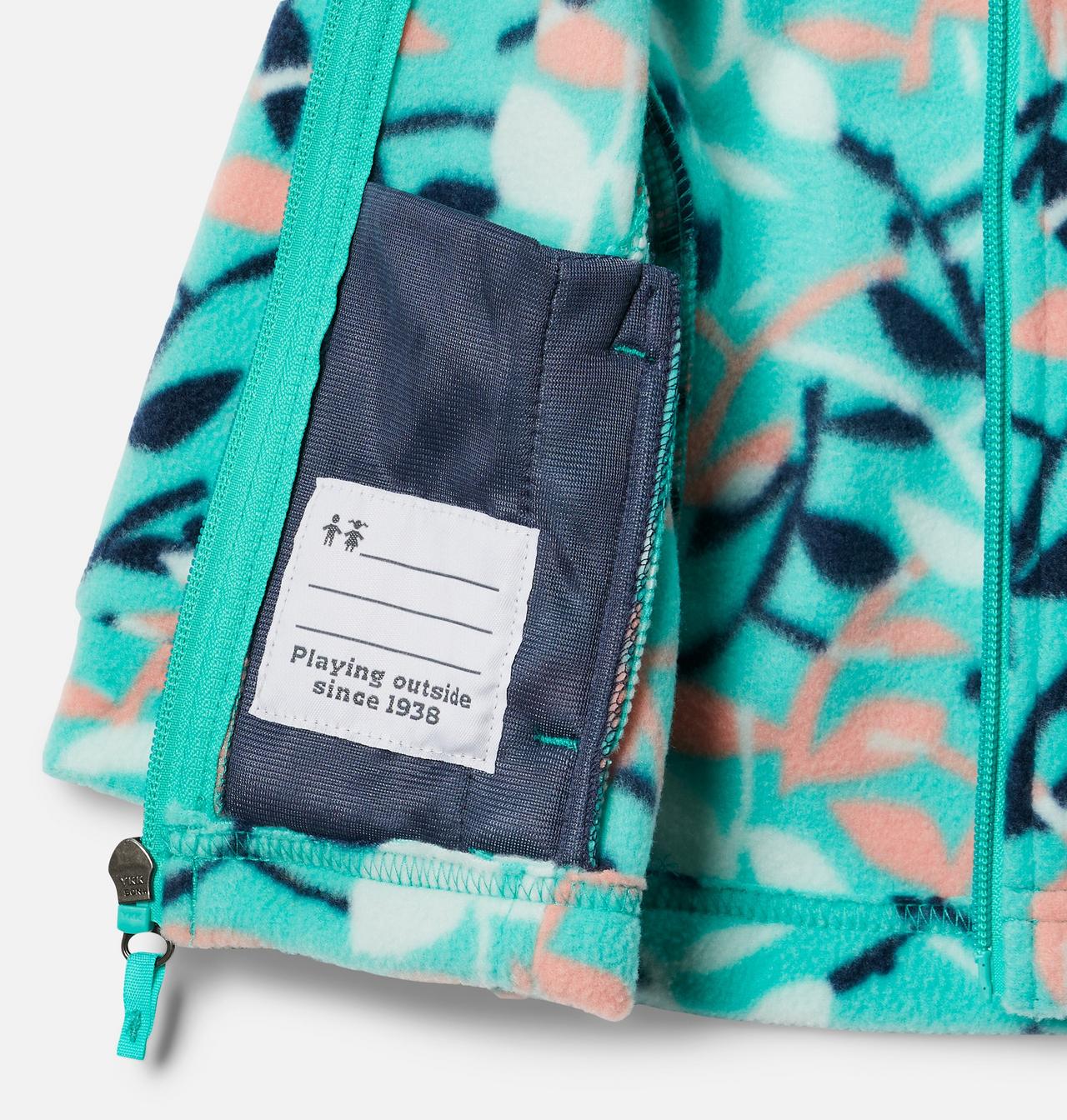 Girls’ Infant Benton Springs™ II Printed Fleece Jacket 3