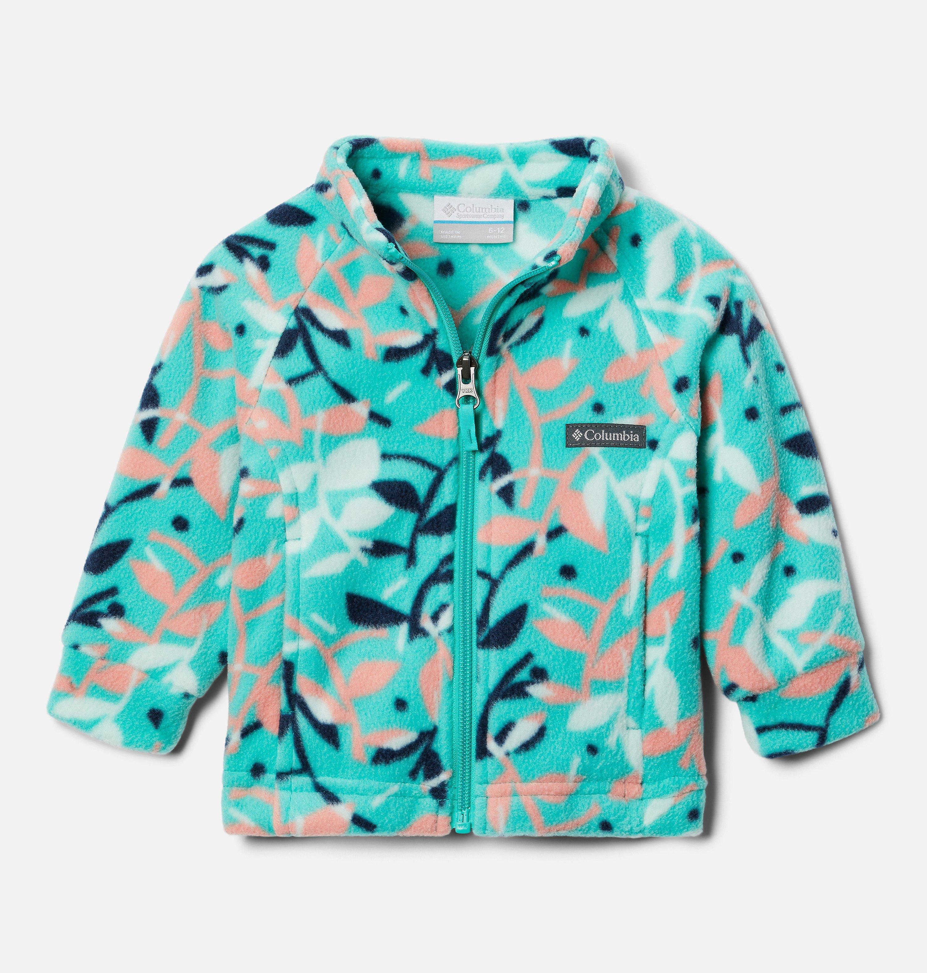 Girls’ Infant Benton Springs II Printed Fleece Jacket 1