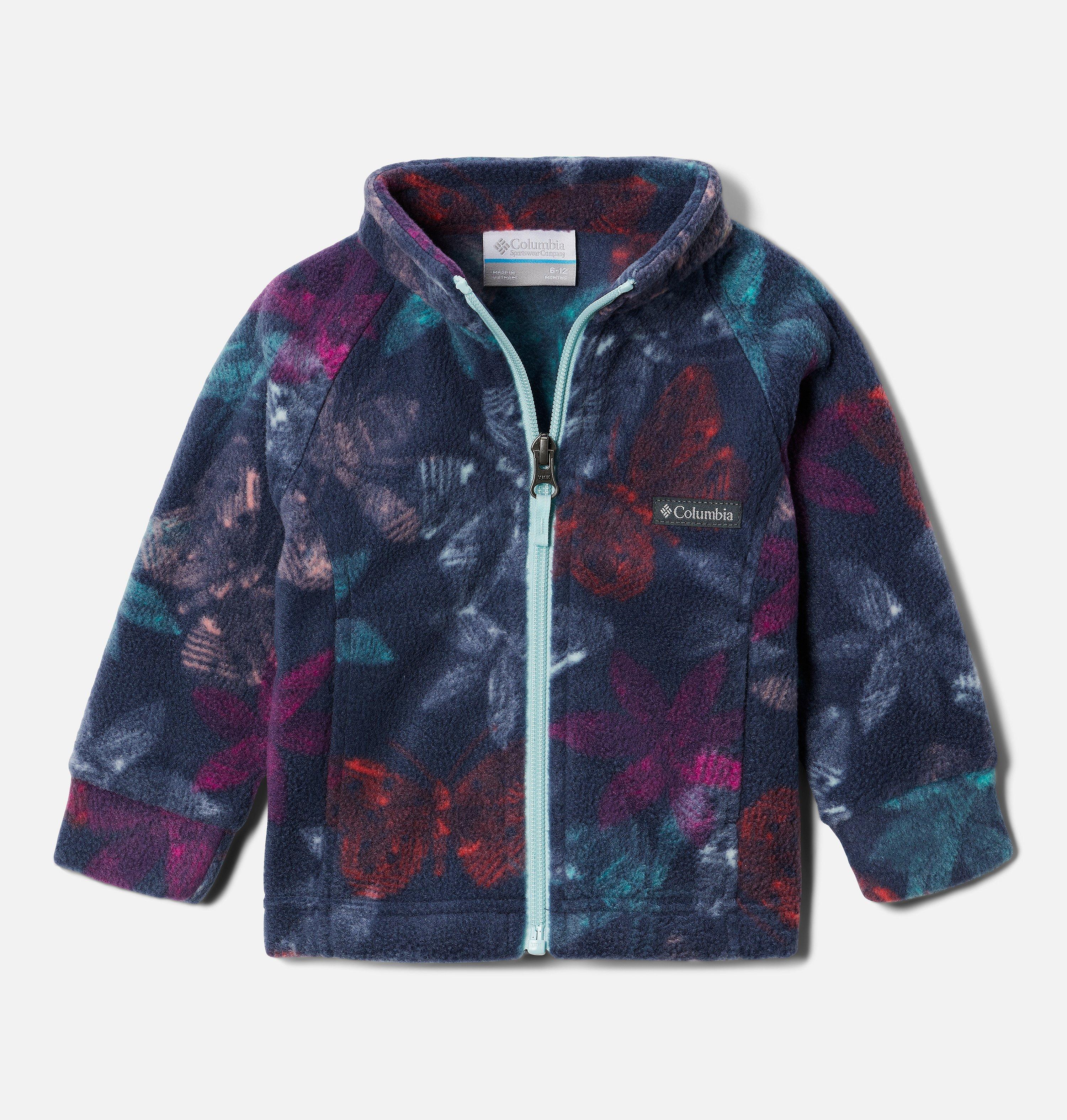 Girls’ Infant Benton Springs II Printed Fleece Jacket 1