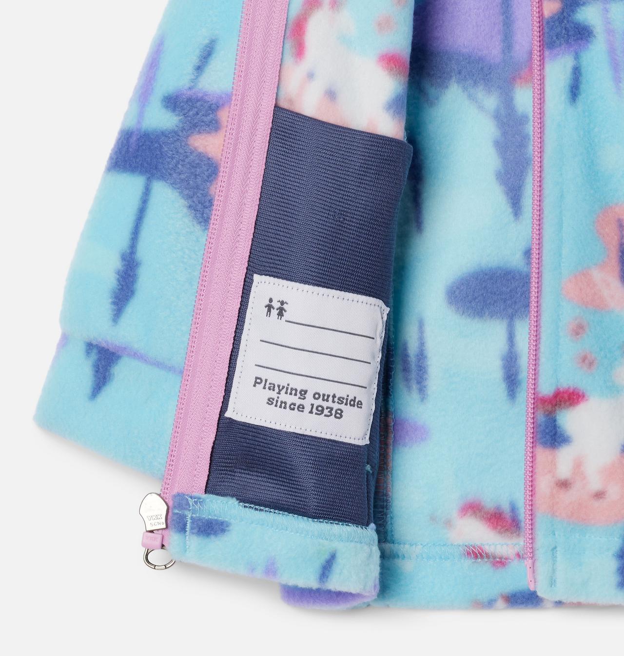 Girls’ Infant Benton Springs™ II Printed Fleece Jacket 3