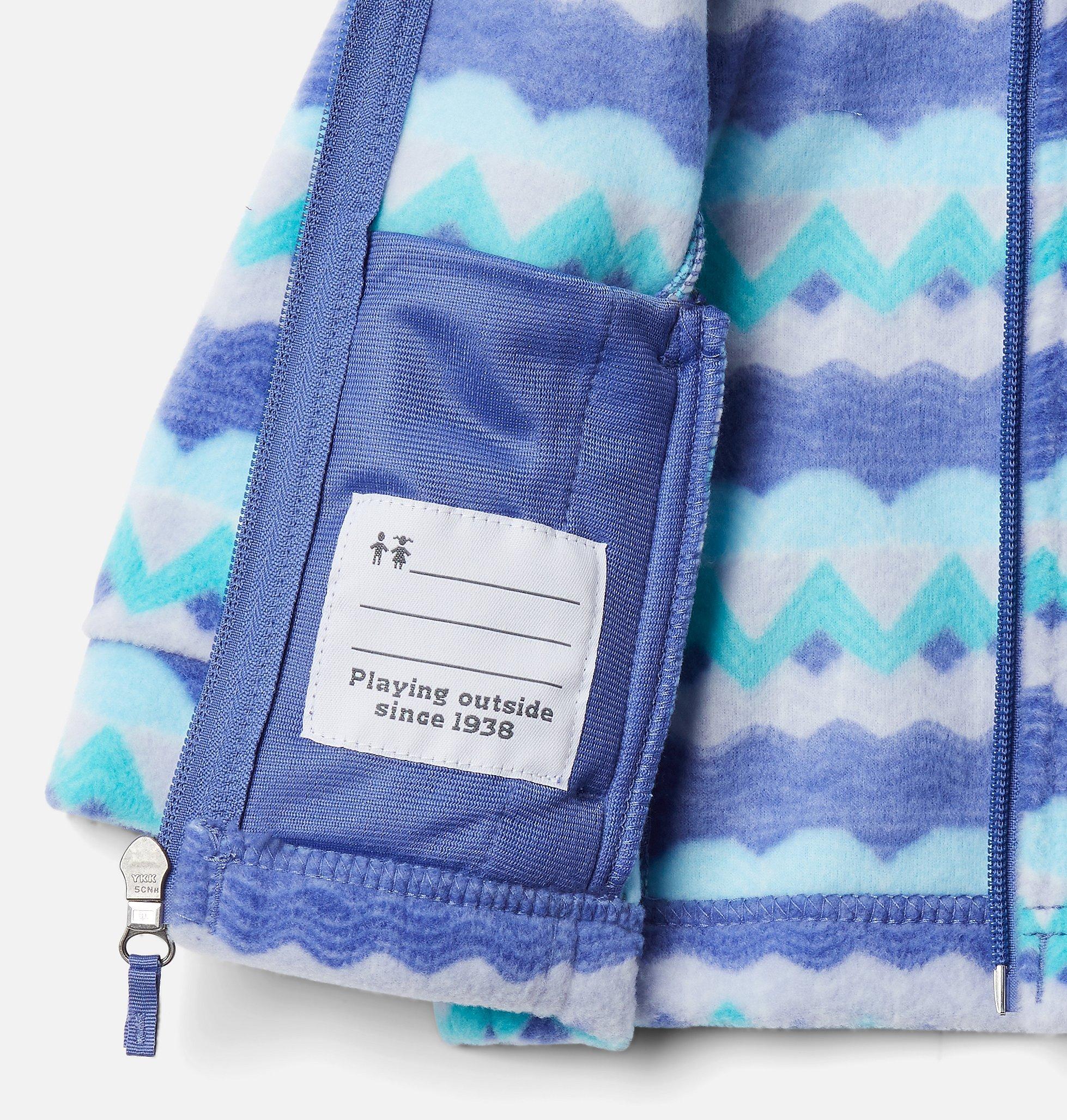 Girls’ Infant Benton Springs II Printed Fleece Jacket 3