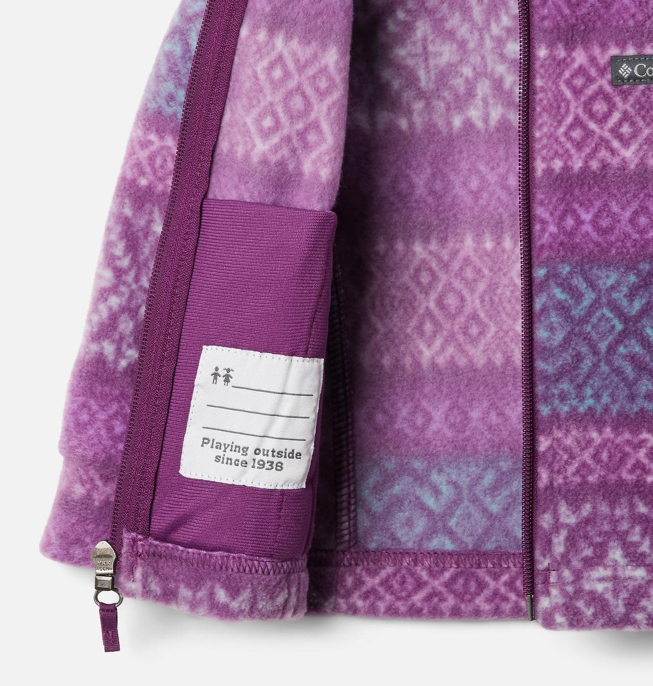 Girls’ Infant Benton Springs™ II Printed Fleece Jacket 3