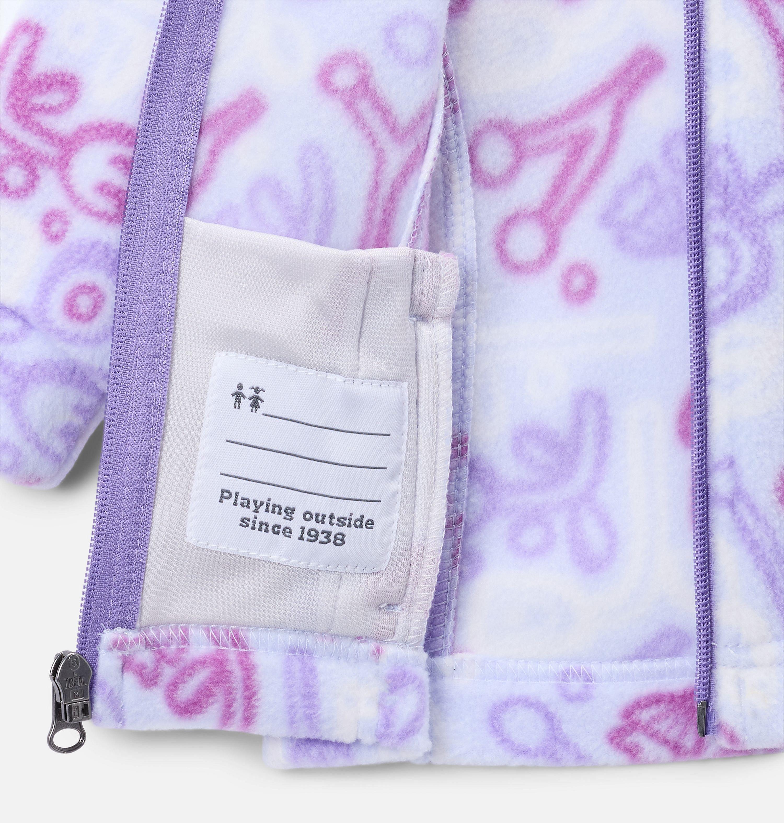 Girls’ Infant Benton Springs II Printed Fleece Jacket 3