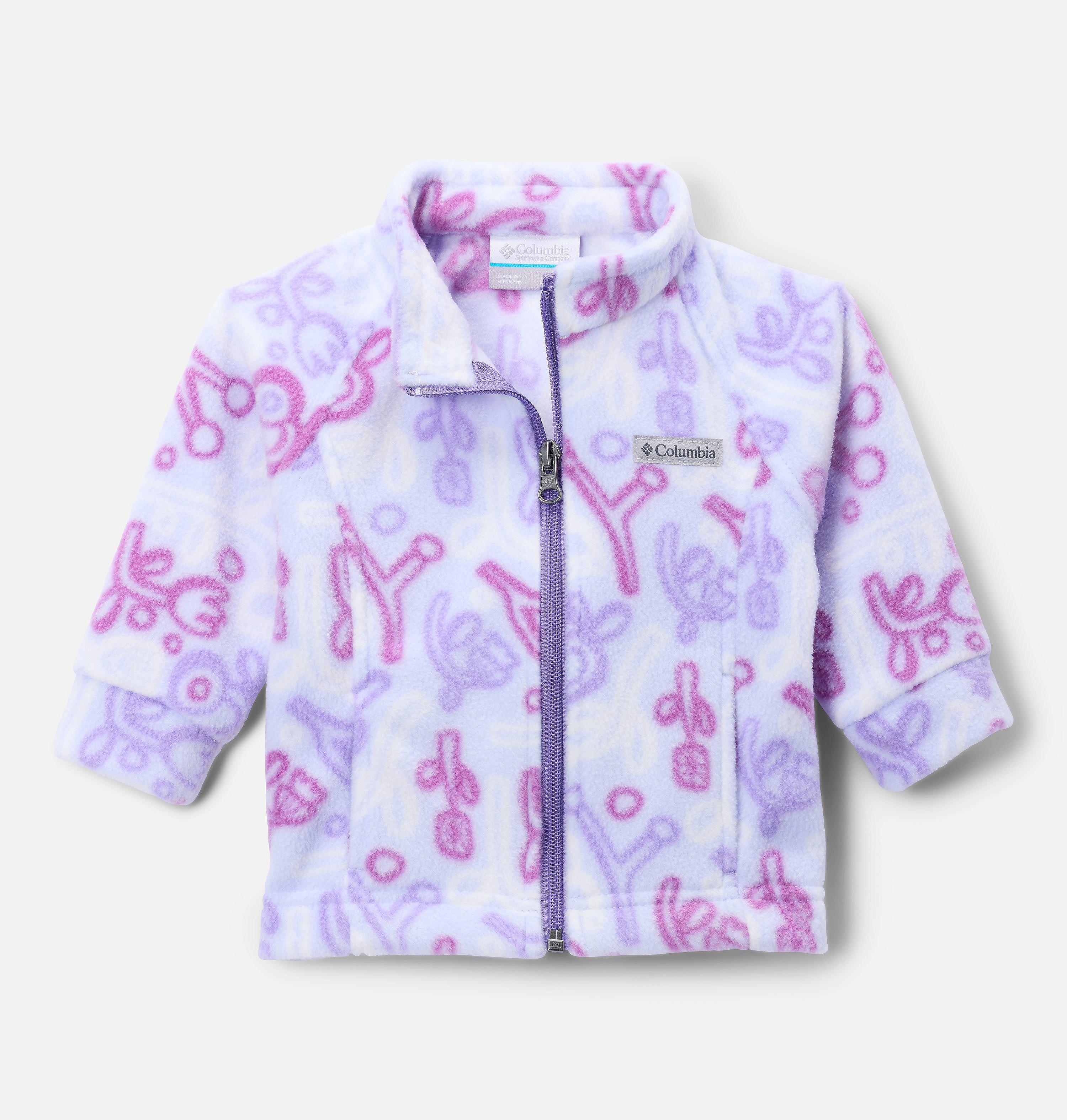 Girls’ Infant Benton Springs II Printed Fleece Jacket 1