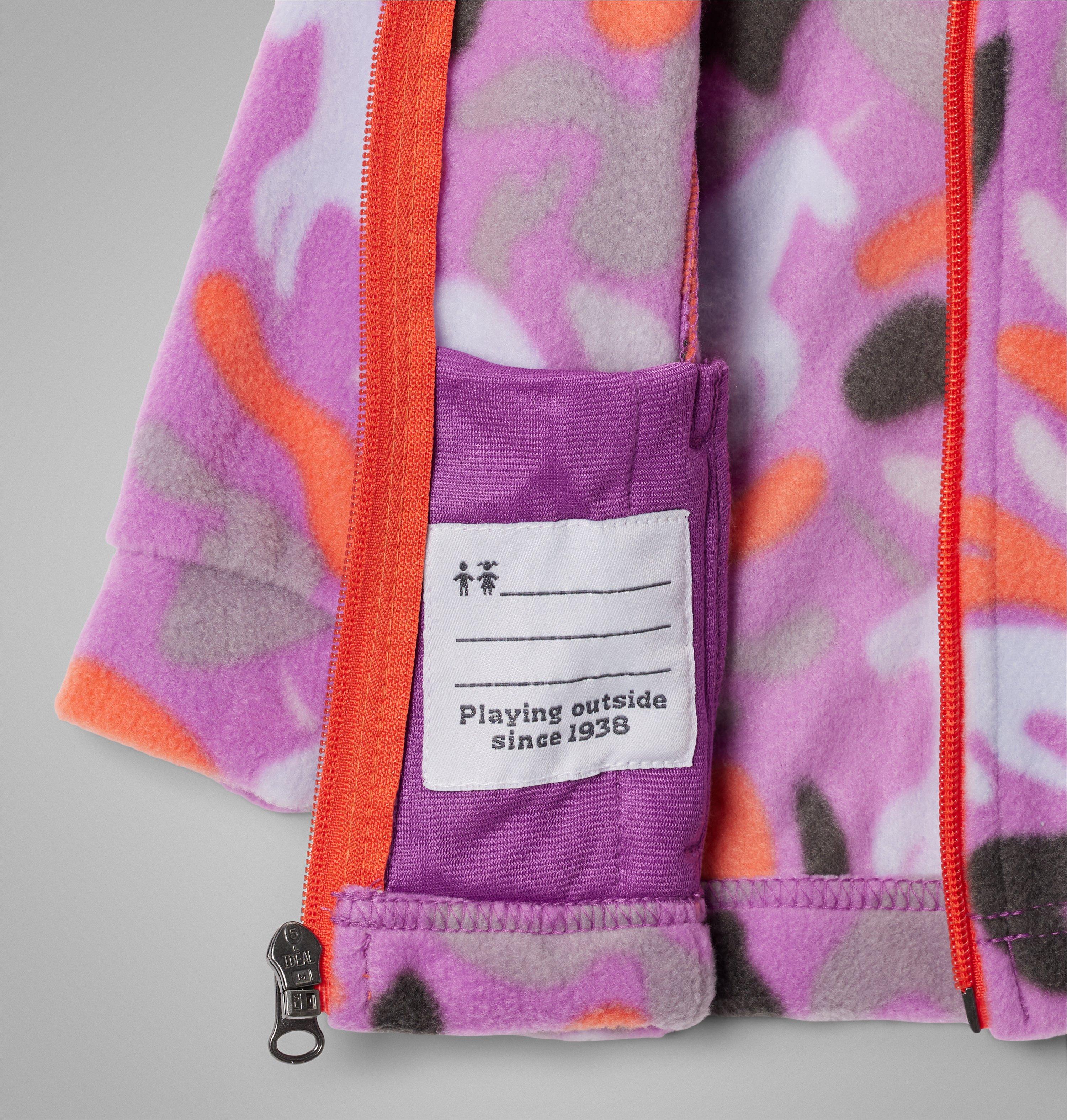 Girls’ Infant Benton Springs II Printed Fleece Jacket 3