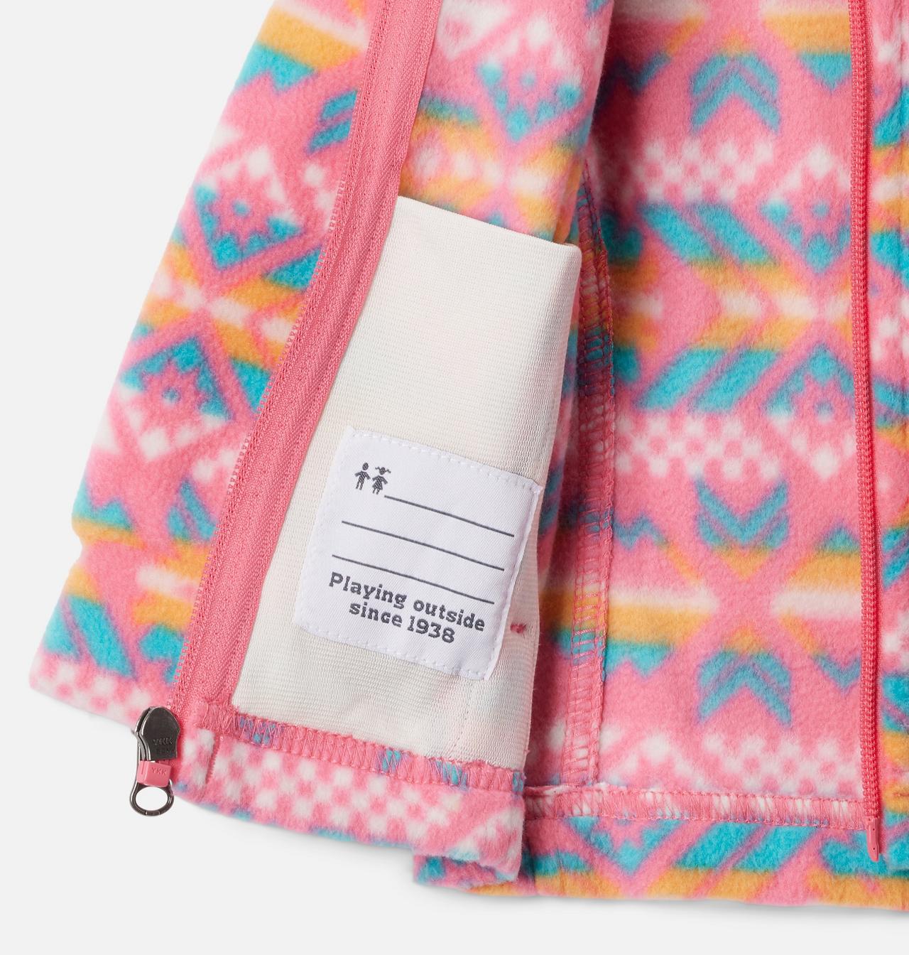 Girls’ Infant Benton Springs™ II Printed Fleece Jacket 3