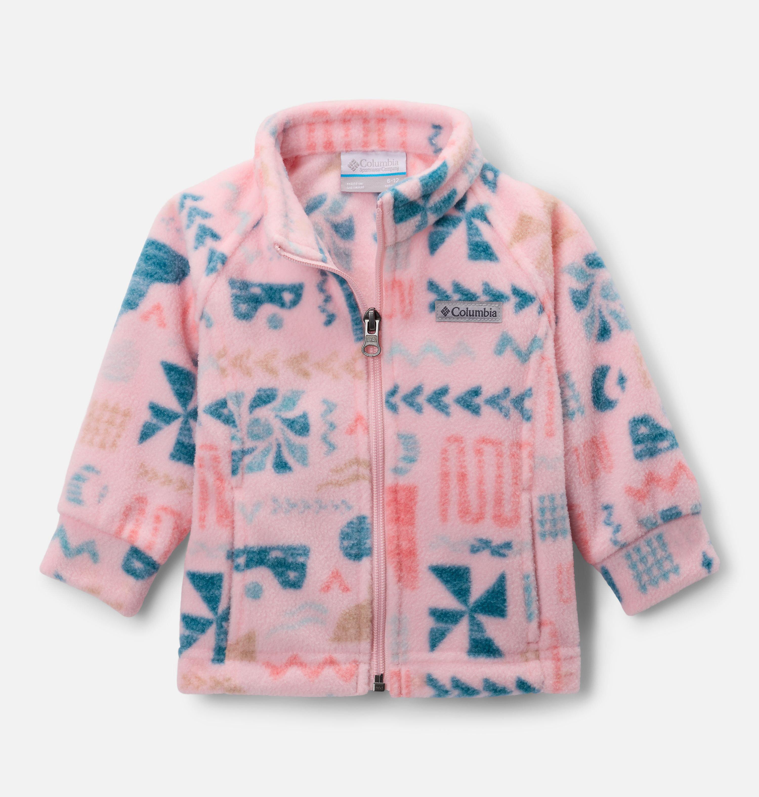 Girls’ Infant Benton Springs II Printed Fleece Jacket 1