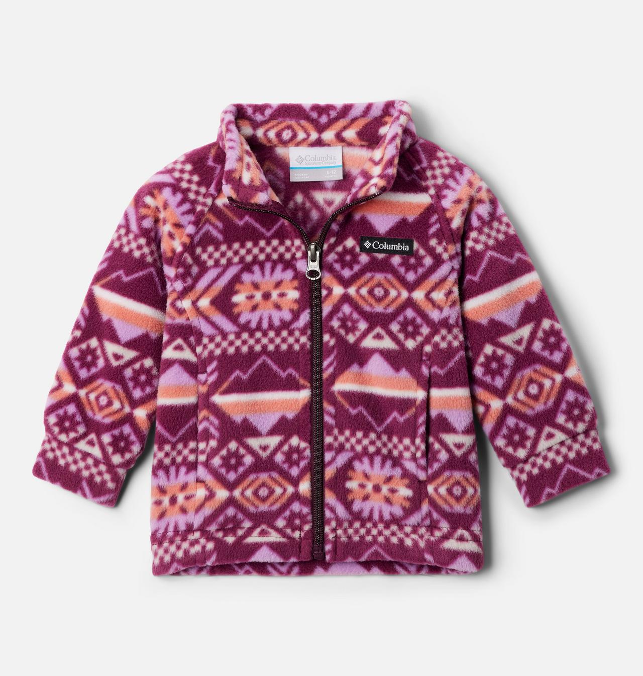 Girls’ Infant Benton Springs™ II Printed Fleece Jacket 1