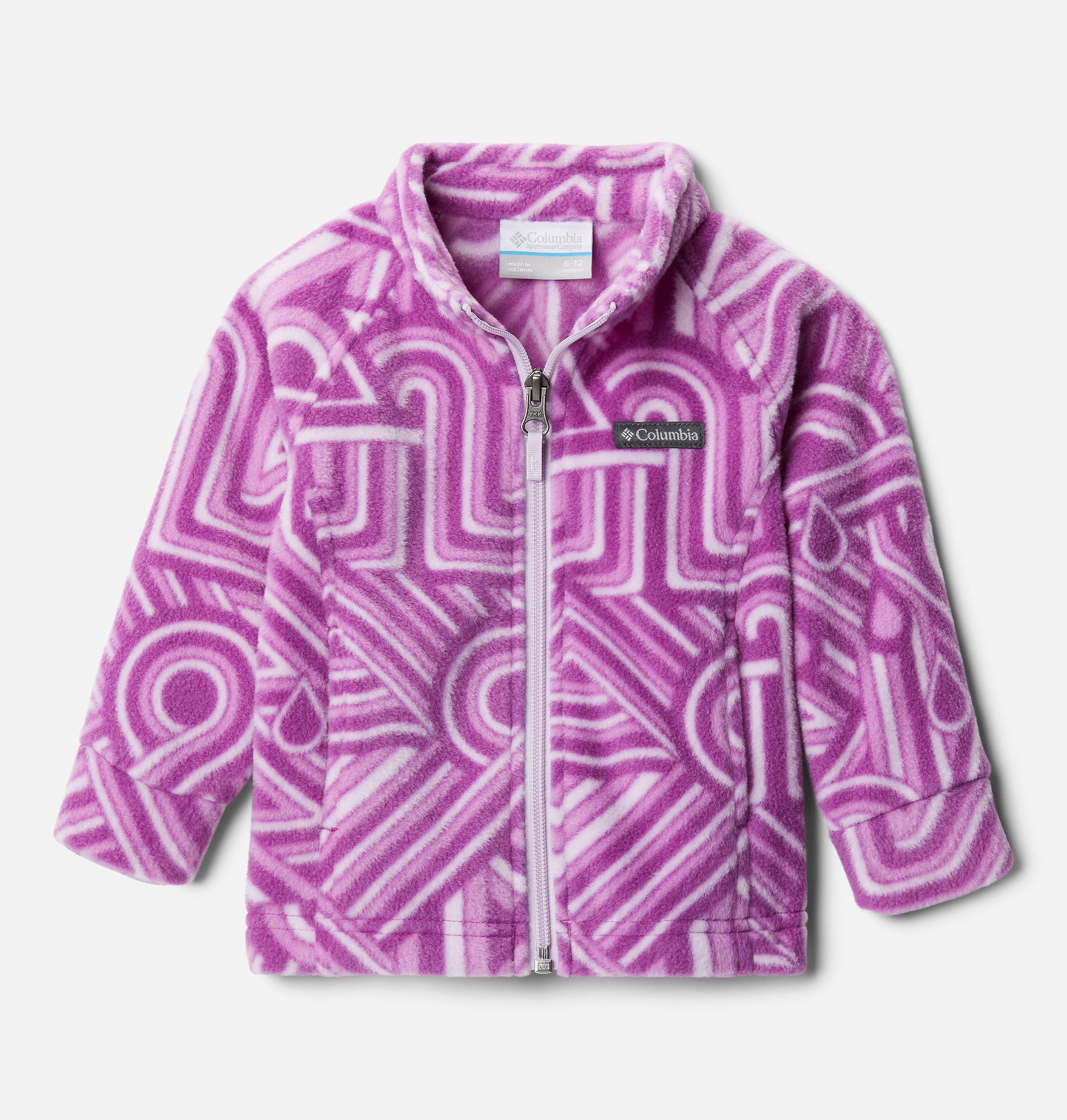 Girls’ Infant Benton Springs II Printed Fleece Jacket 1