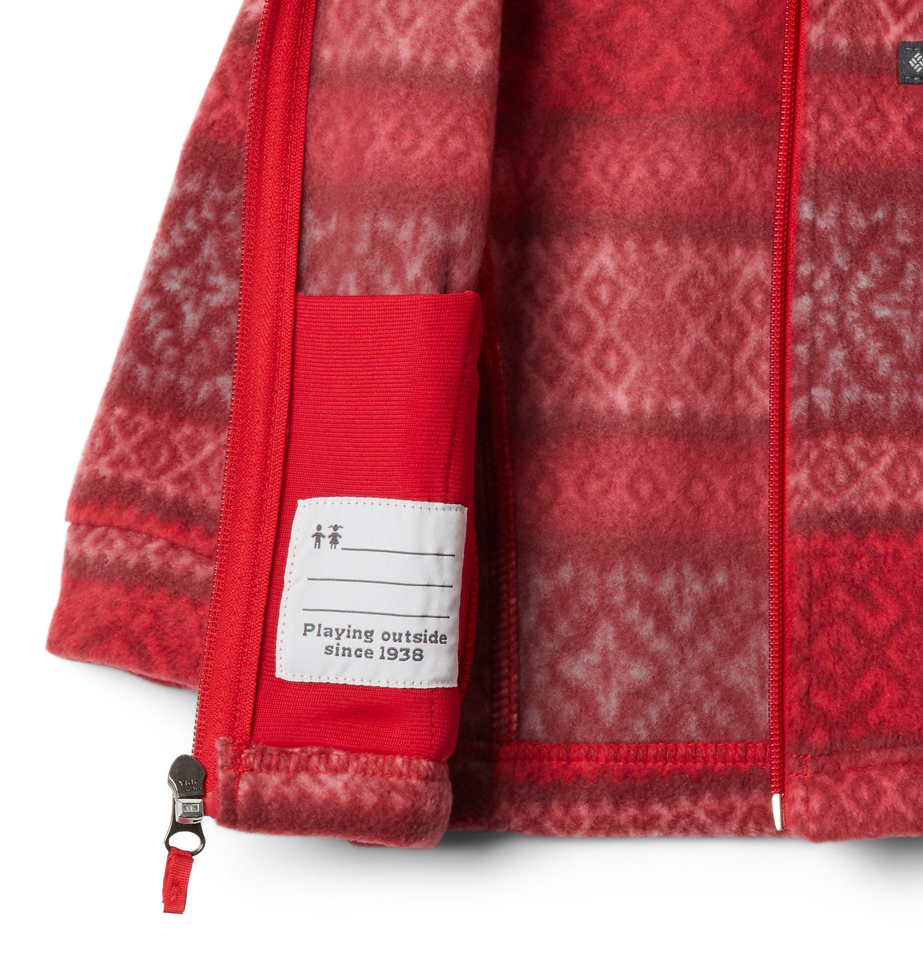 Girls’ Infant Benton Springs II Printed Fleece Jacket 3