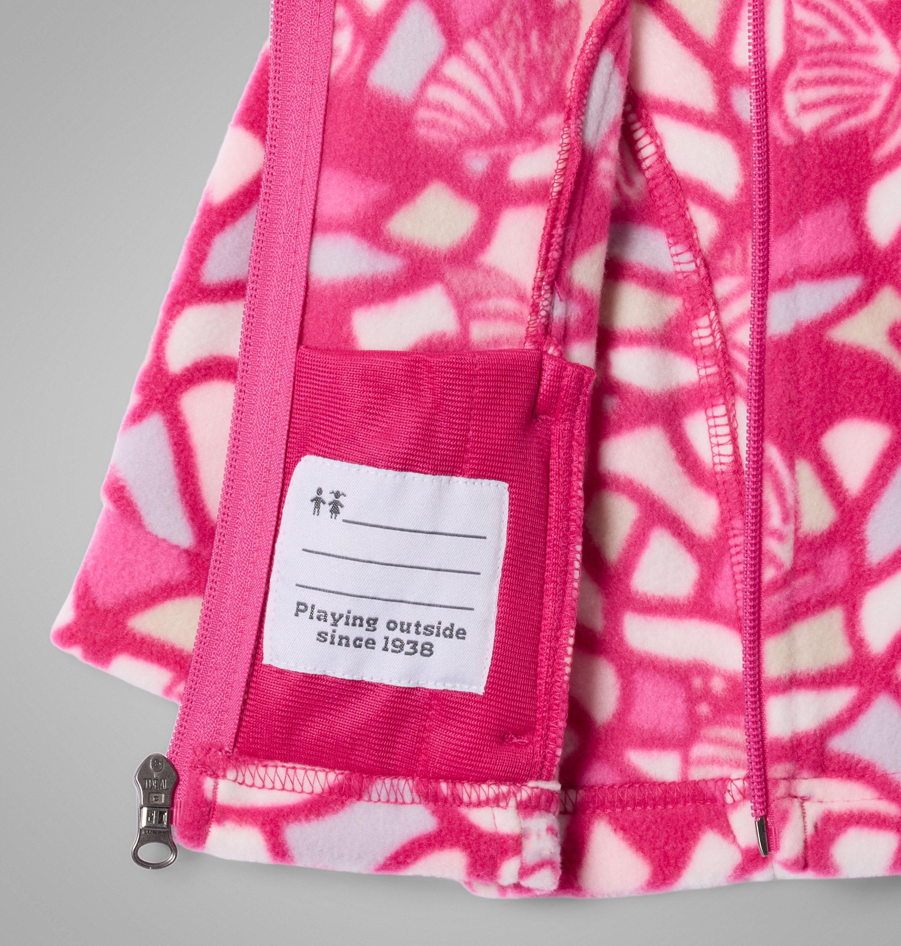 Girls’ Infant Benton Springs II Printed Fleece Jacket 3