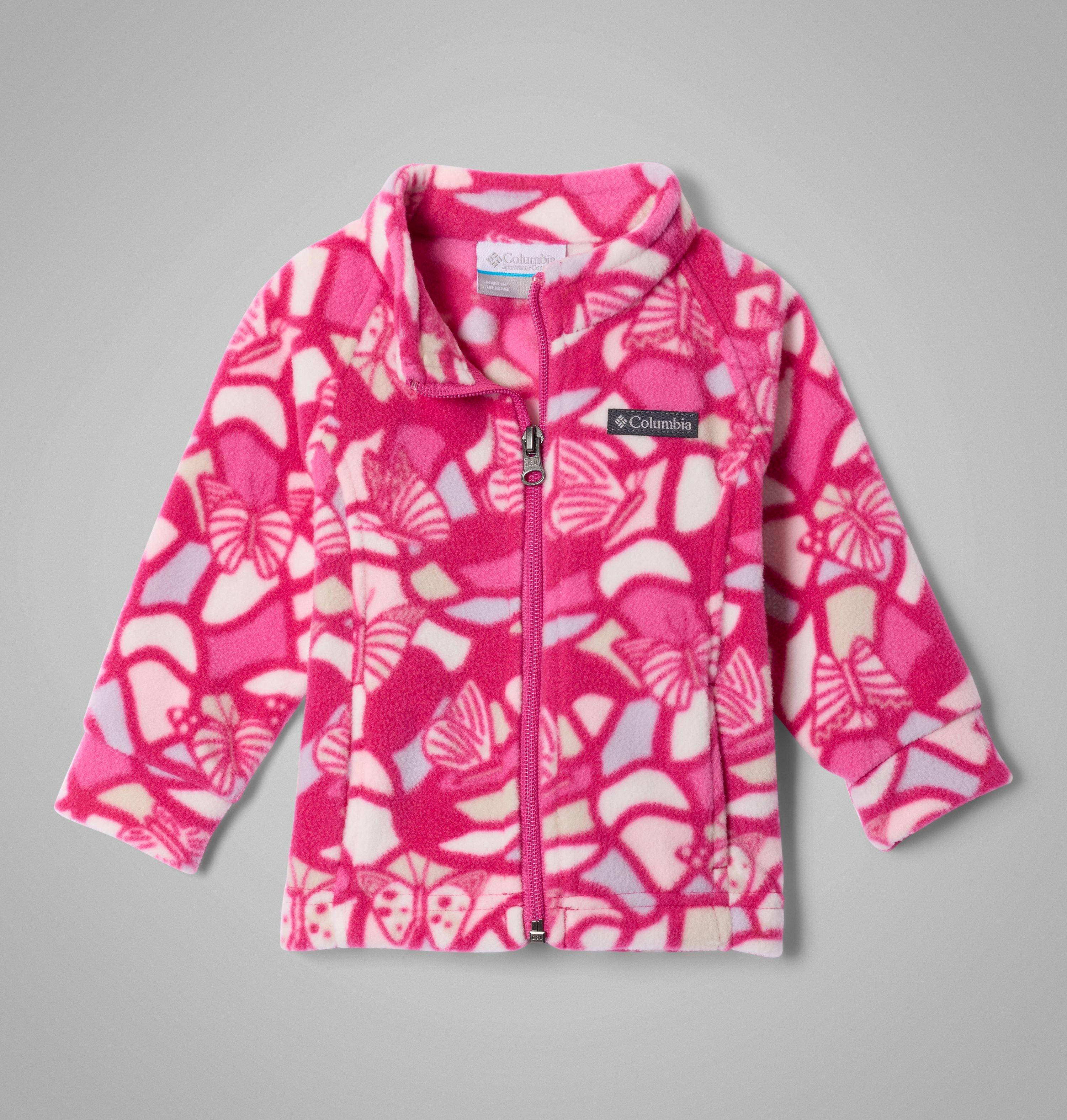 Girls’ Infant Benton Springs II Printed Fleece Jacket 1