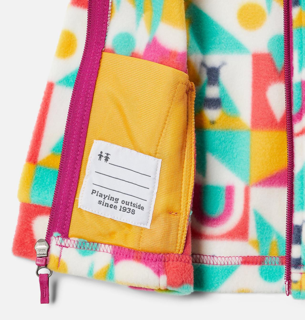 Girls’ Infant Benton Springs™ II Printed Fleece Jacket 3