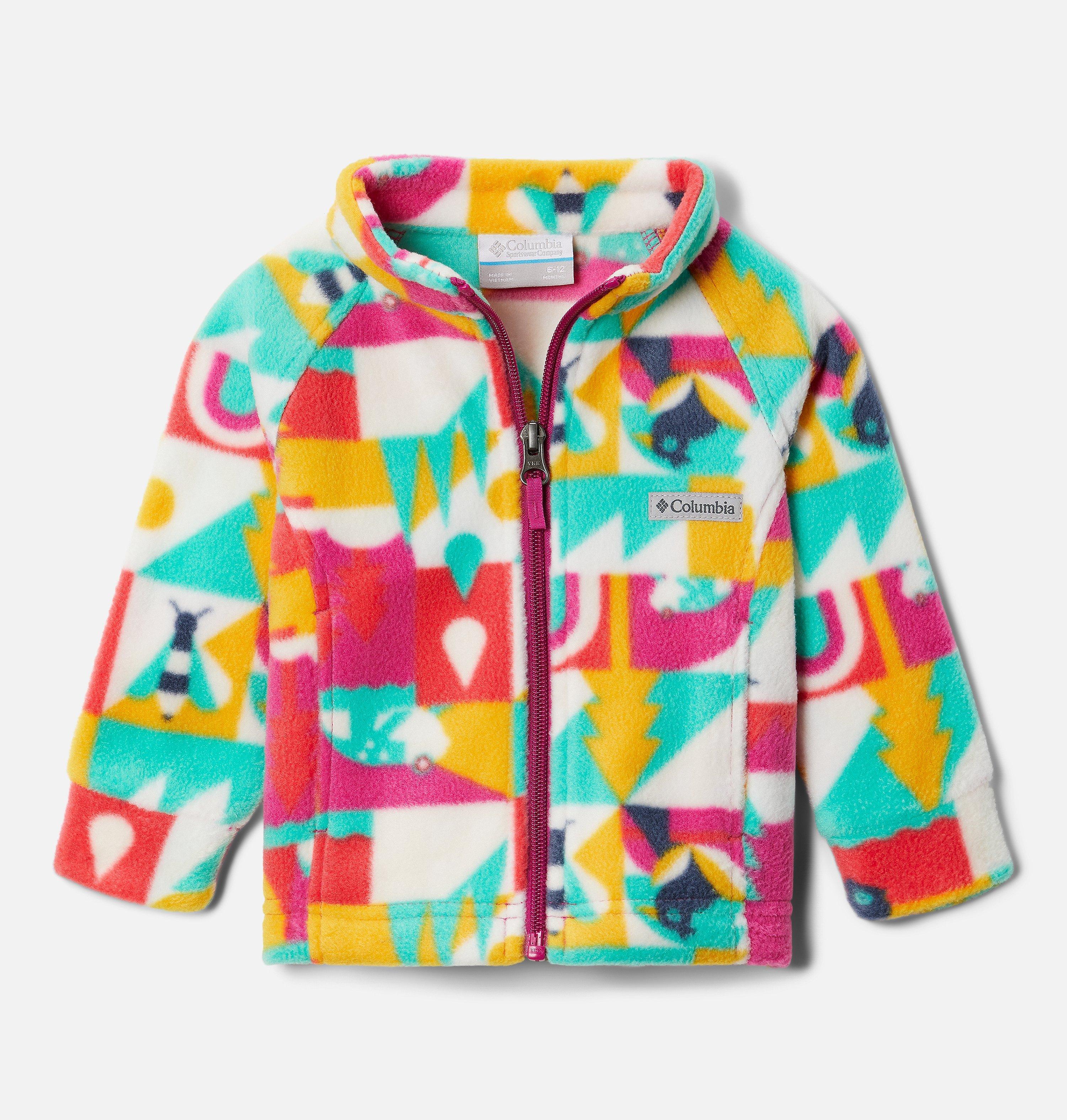 Girls’ Infant Benton Springs II Printed Fleece Jacket 1