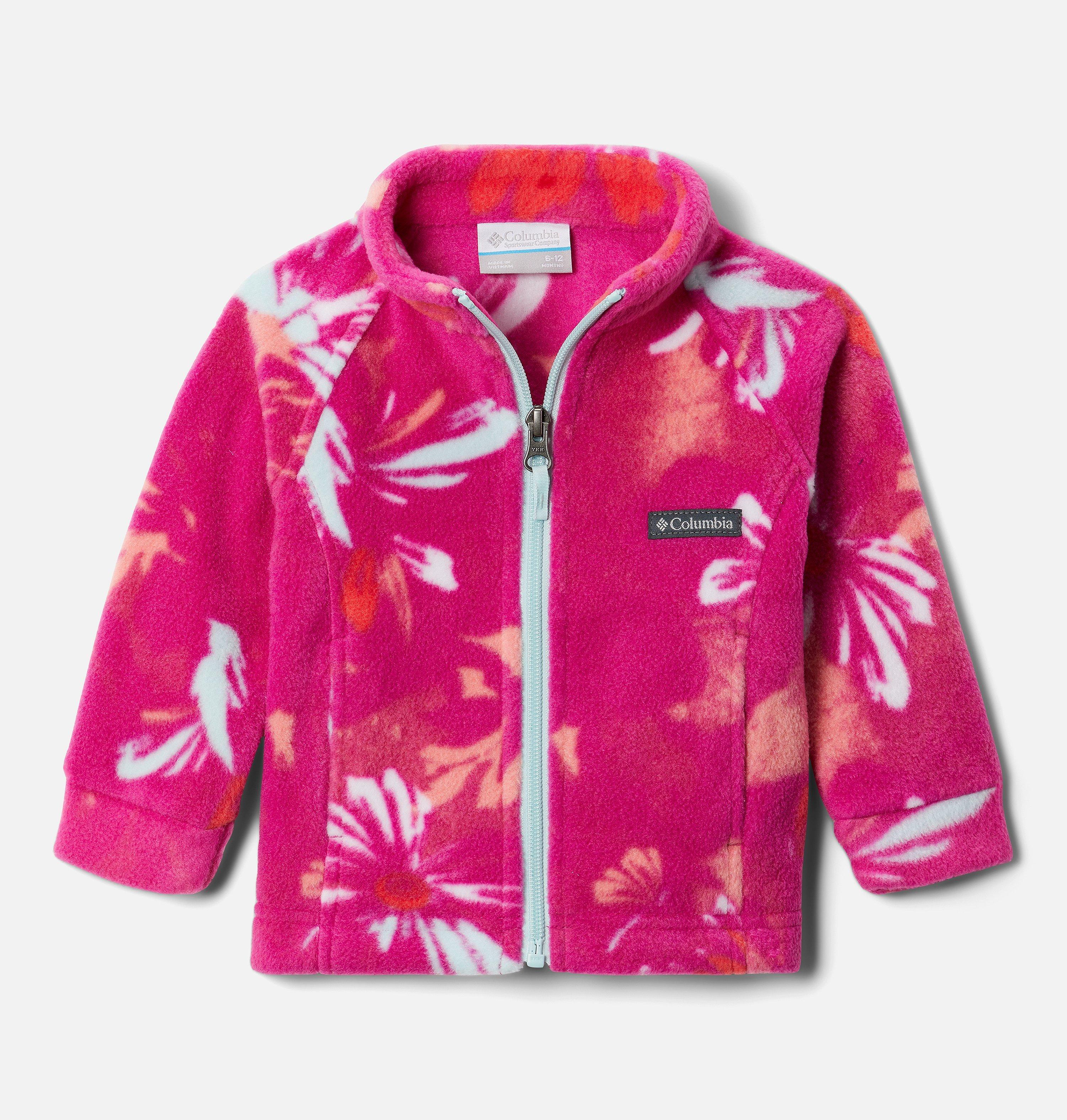 Girls’ Infant Benton Springs II Printed Fleece Jacket 1