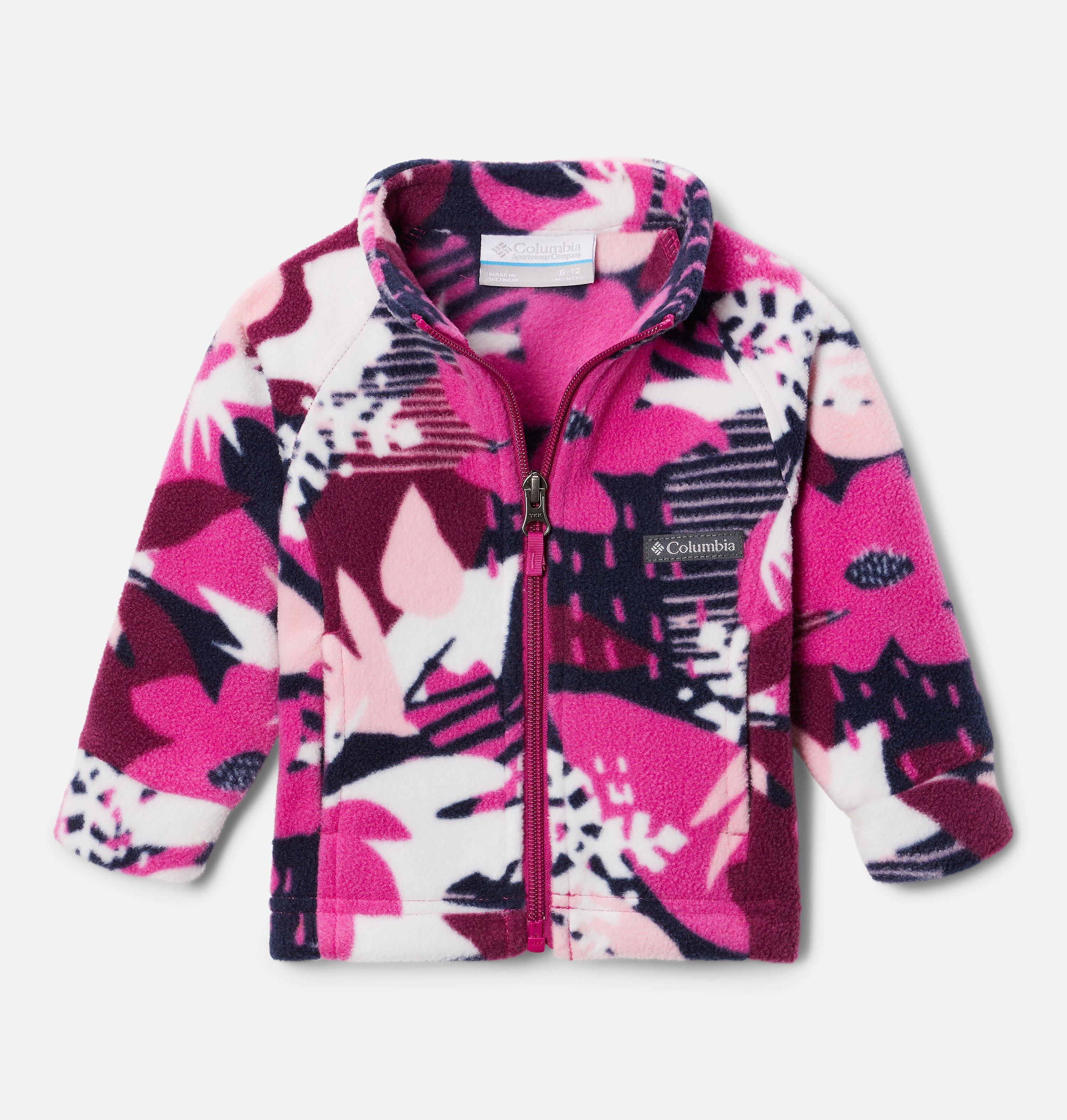 Girls’ Infant Benton Springs II Printed Fleece Jacket 1