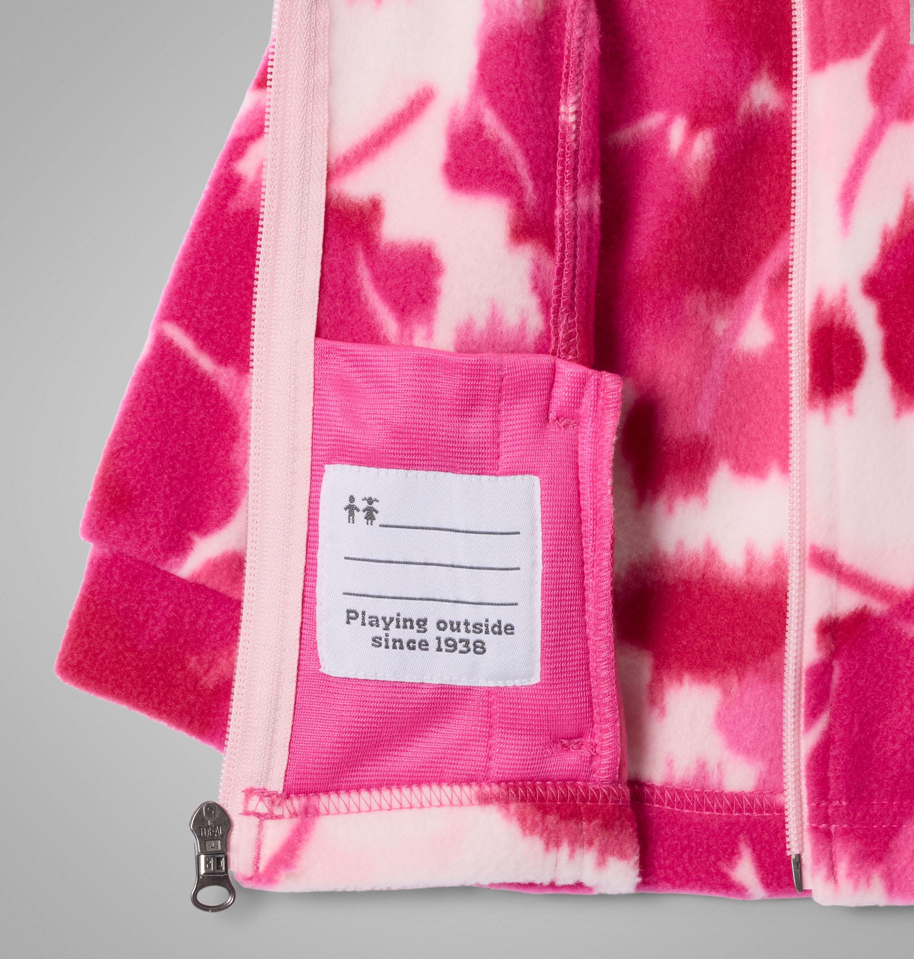 Girls’ Infant Benton Springs II Printed Fleece Jacket | 693 | 12/18 3