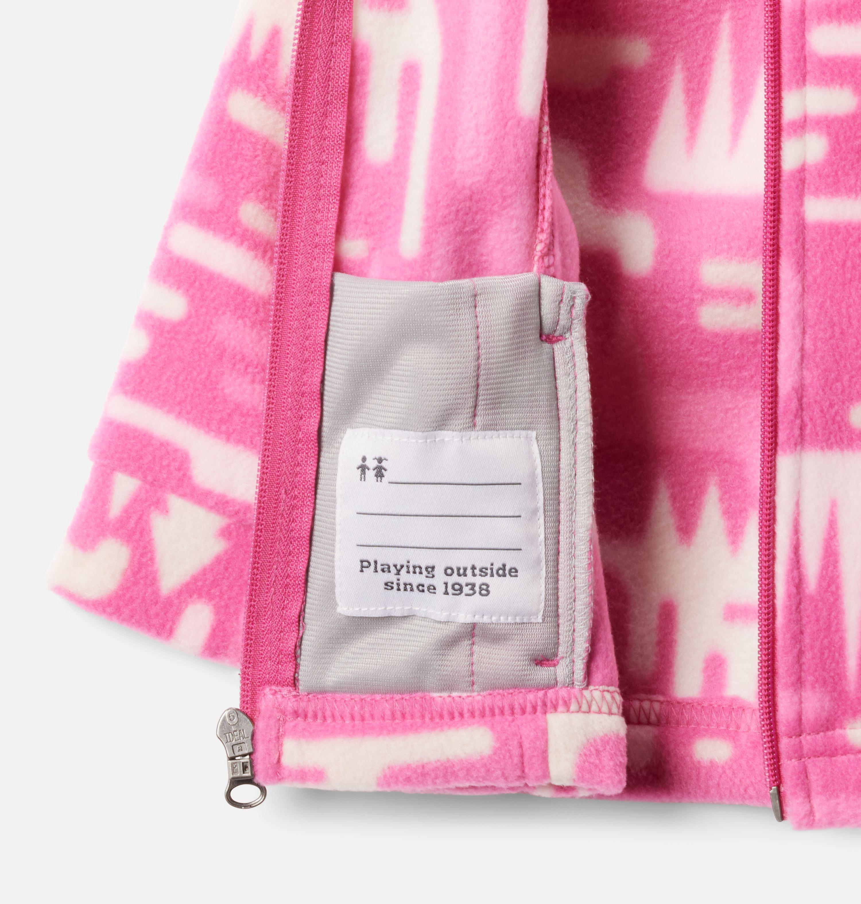 Girls’ Infant Benton Springs II Printed Fleece Jacket 3