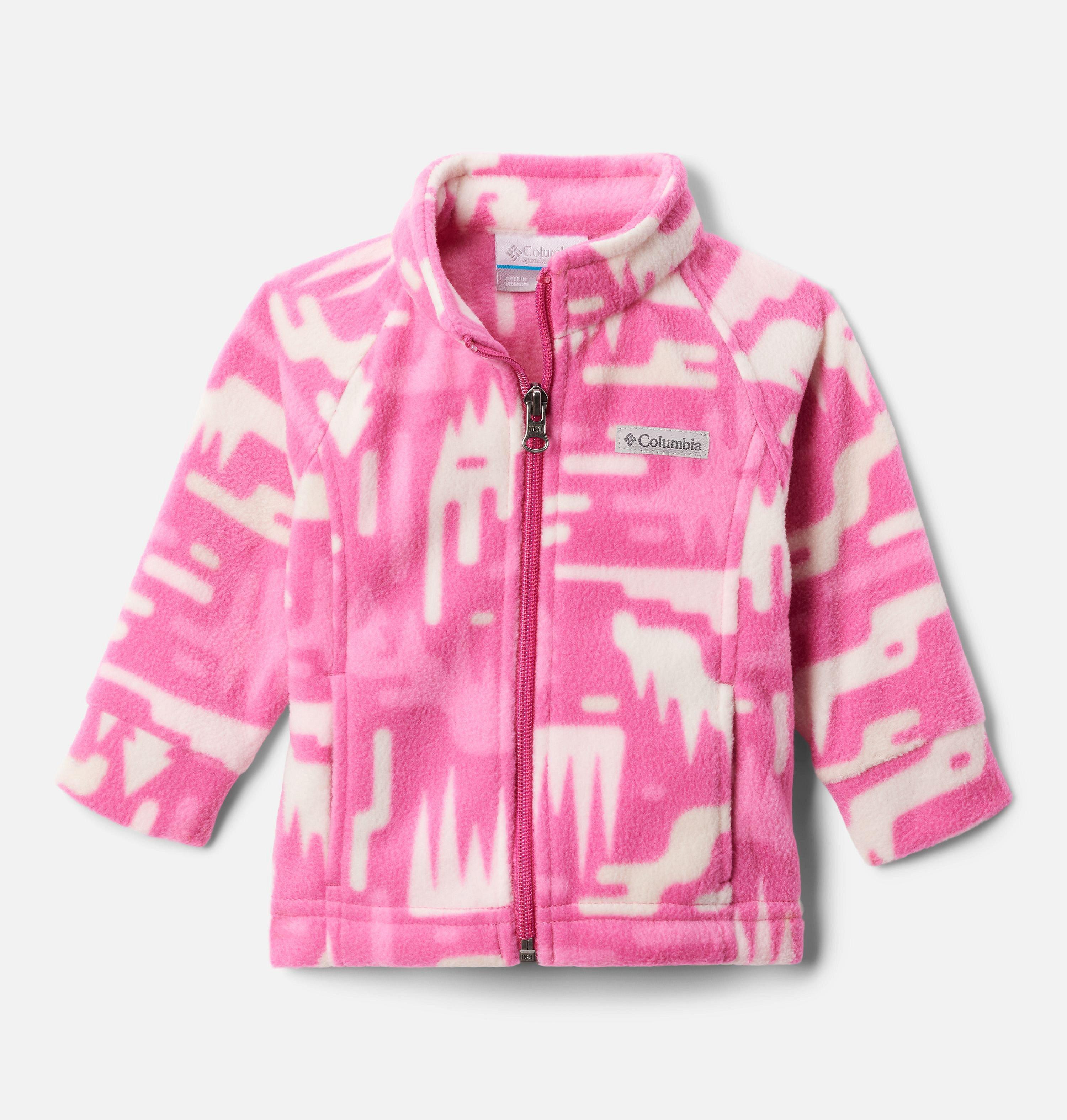 Girls’ Infant Benton Springs II Printed Fleece Jacket 1