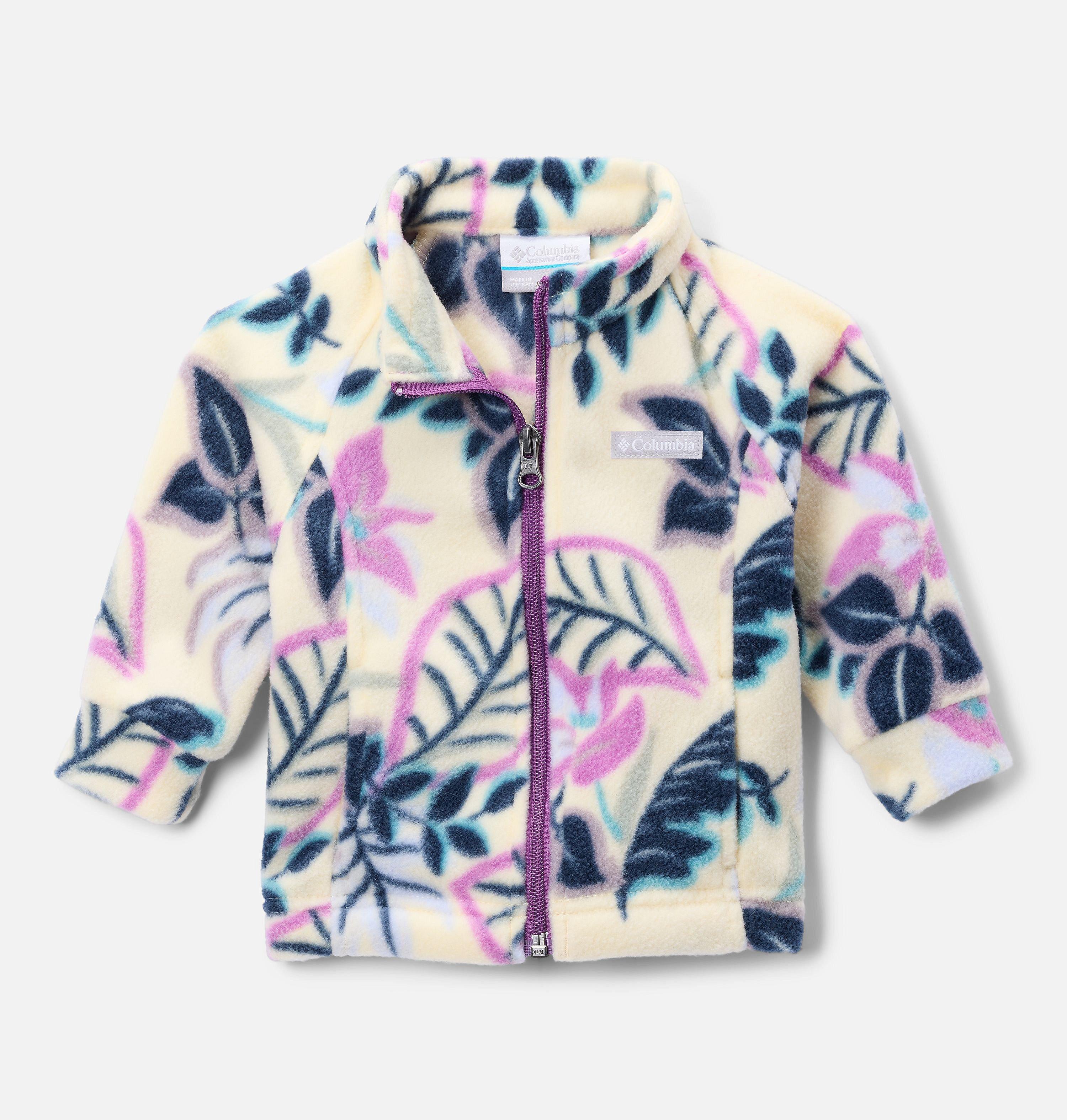 Girls’ Infant Benton Springs II Printed Fleece Jacket 1