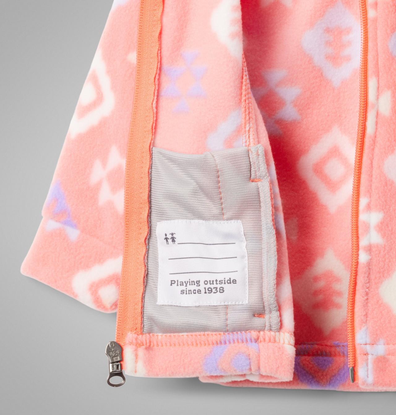 Girls’ Infant Benton Springs™ II Printed Fleece Jacket 3