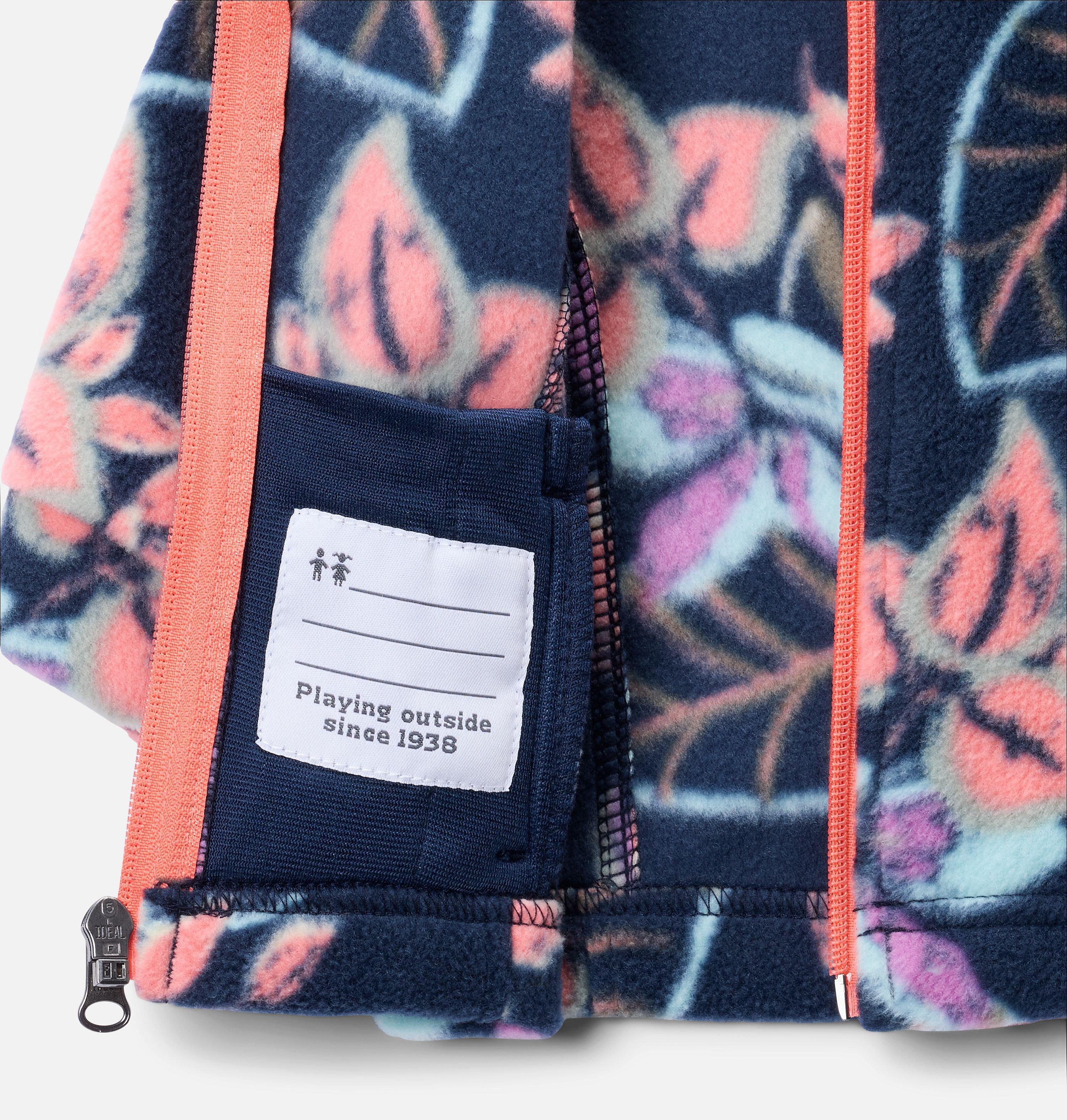 Girls’ Infant Benton Springs II Printed Fleece Jacket 3