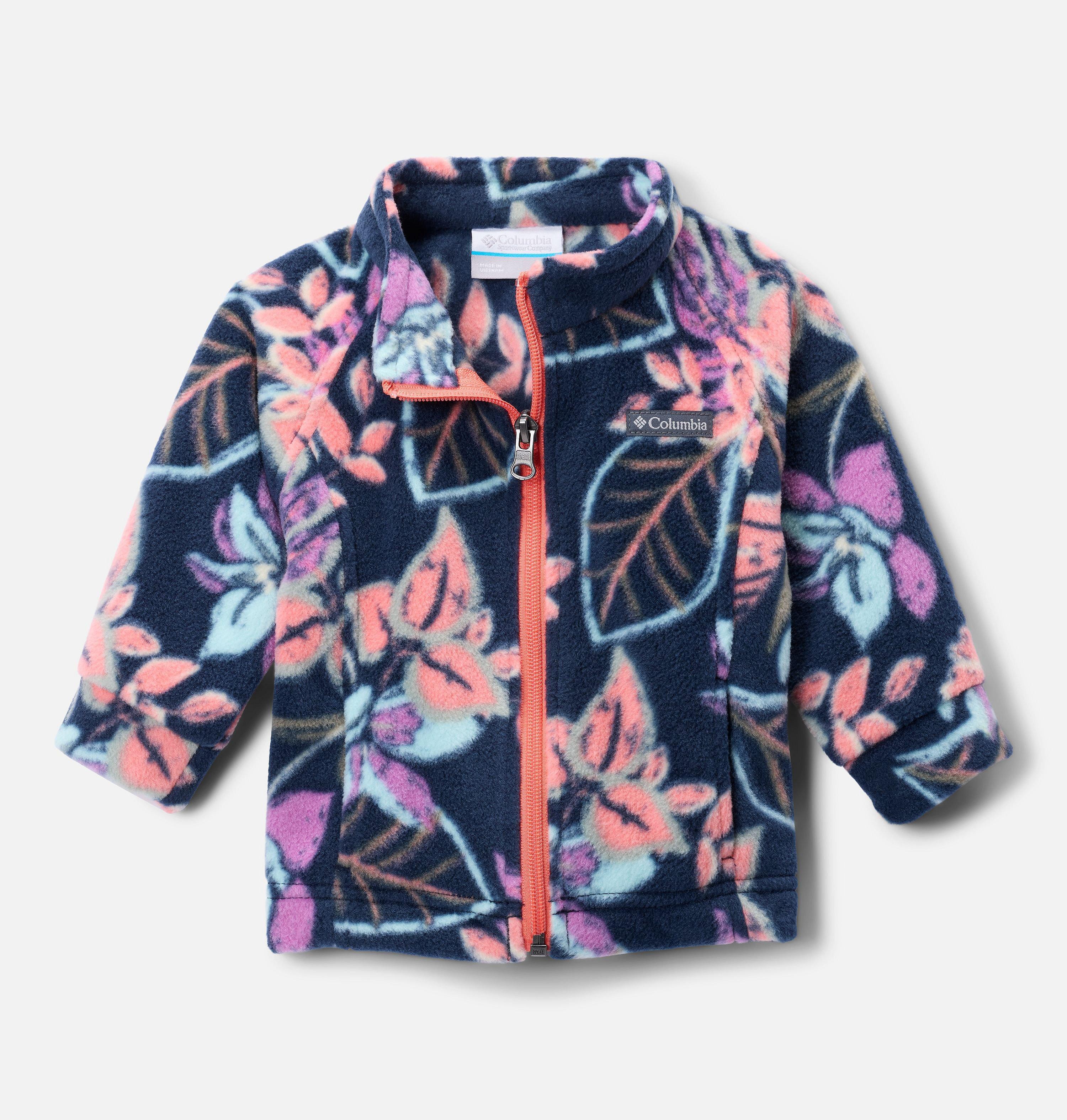 Girls’ Infant Benton Springs II Printed Fleece Jacket 1