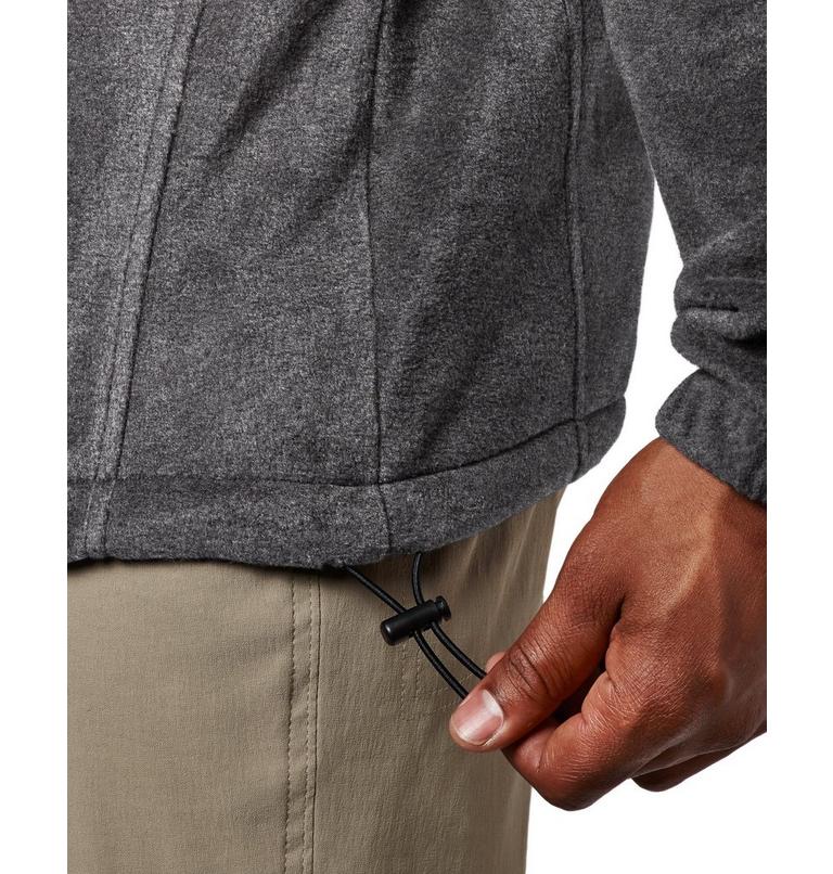 Men's Steens Mountain Half Zip Fleece, Color: Charcoal Heather, image 8