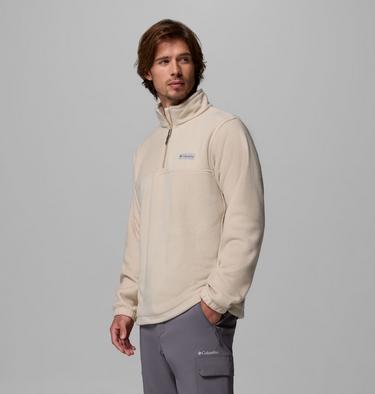 Polaire Demi-zip Steens Mountain Homme, Color: Ancient Fossil, image 4