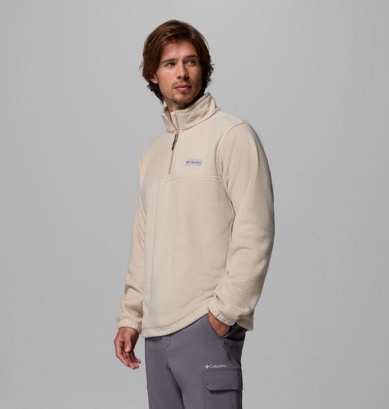Men's Steens Mountain Half Zip Fleece, Color: Ancient Fossil, image 4