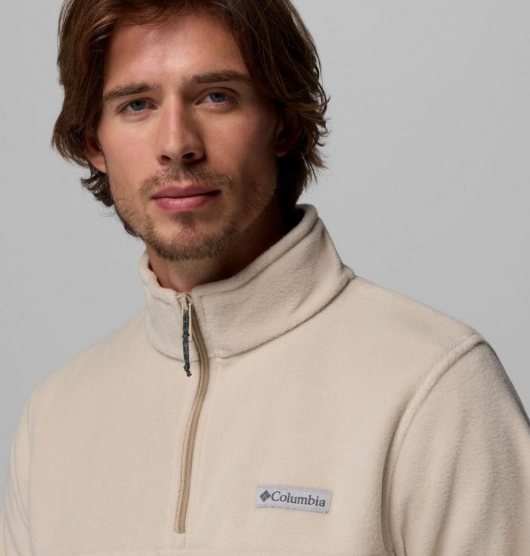 Men's Steens Mountain Half Zip Fleece, Color: Ancient Fossil, image 5