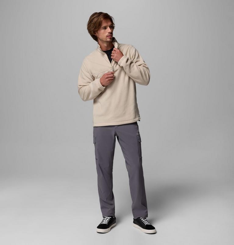 Men's Steens Mountain Half Zip Fleece, Color: Ancient Fossil, image 2