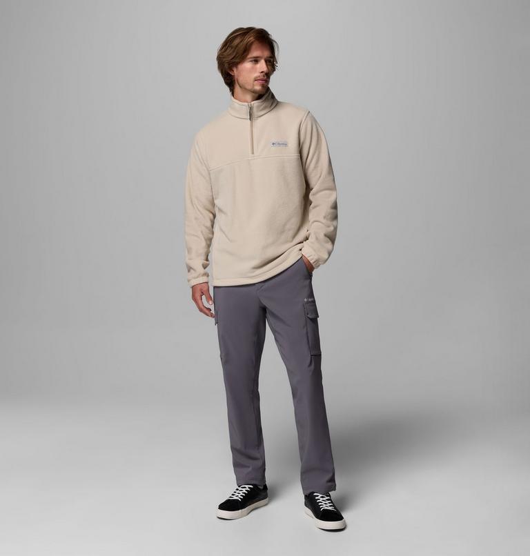 Men's Steens Mountain Half Zip Fleece, Color: Ancient Fossil, image 7