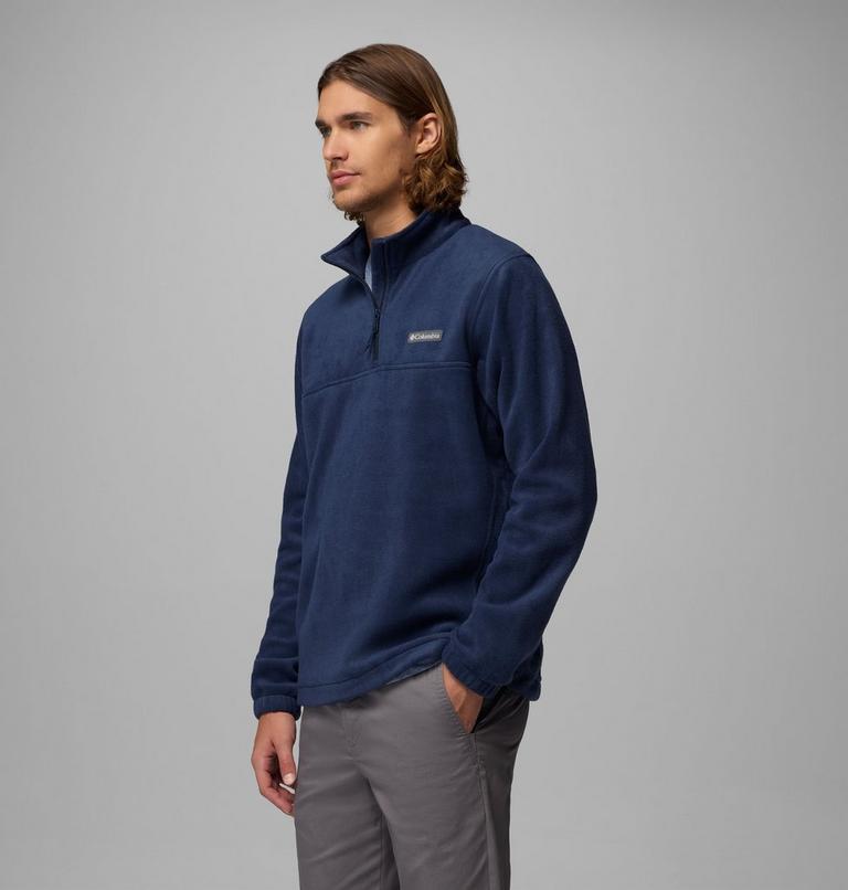 Forro polar con media cremallera Steens Mountain para hombre, Color: Collegiate Navy, image 4