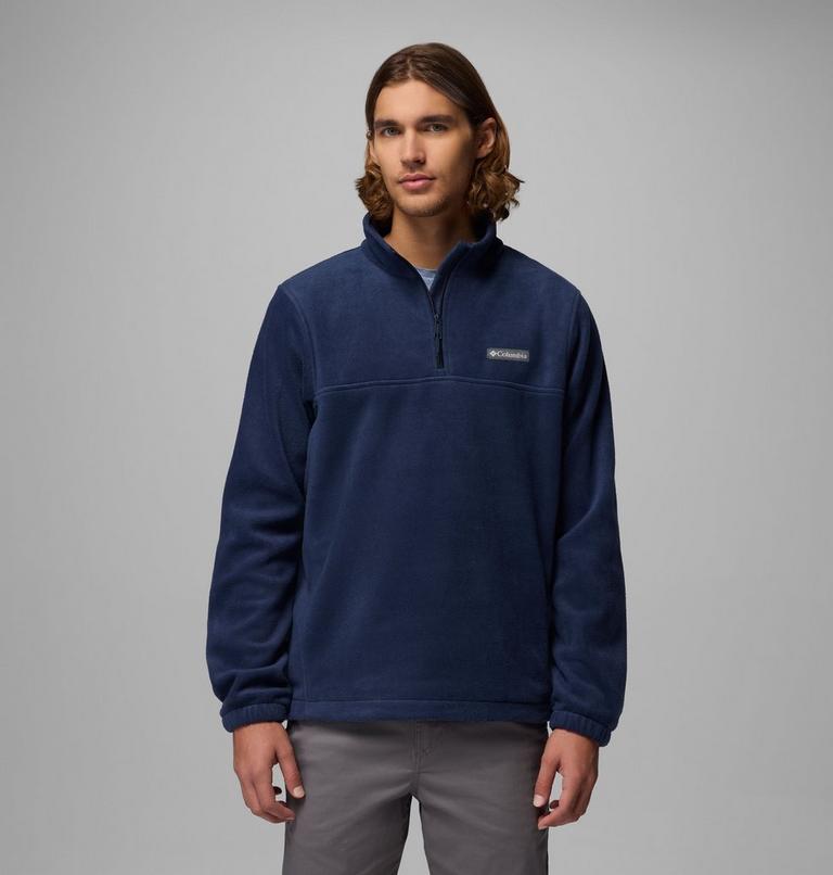 Forro polar con media cremallera Steens Mountain para hombre, Color: Collegiate Navy, image 1