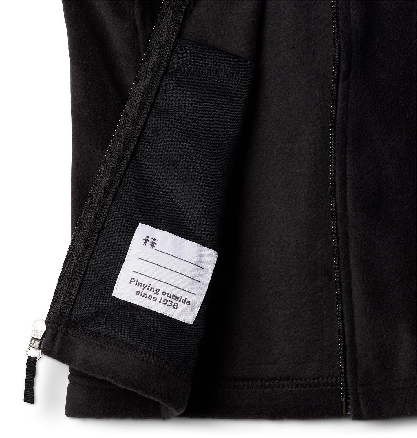 Жилет Columbia Steens Mtn Fleece Vest для мальчиков, цвет: Чёрный — фото 2
