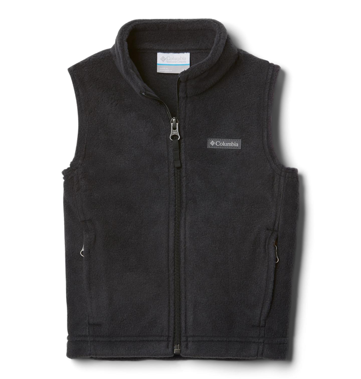 Жилет Columbia Steens Mtn Fleece Vest для мальчиков-малышей, цвет: Чёрный — фото 1