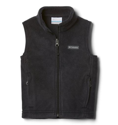 Жилет Columbia Steens Mtn Fleece Vest для мальчиков-малышей, цвет: Чёрный