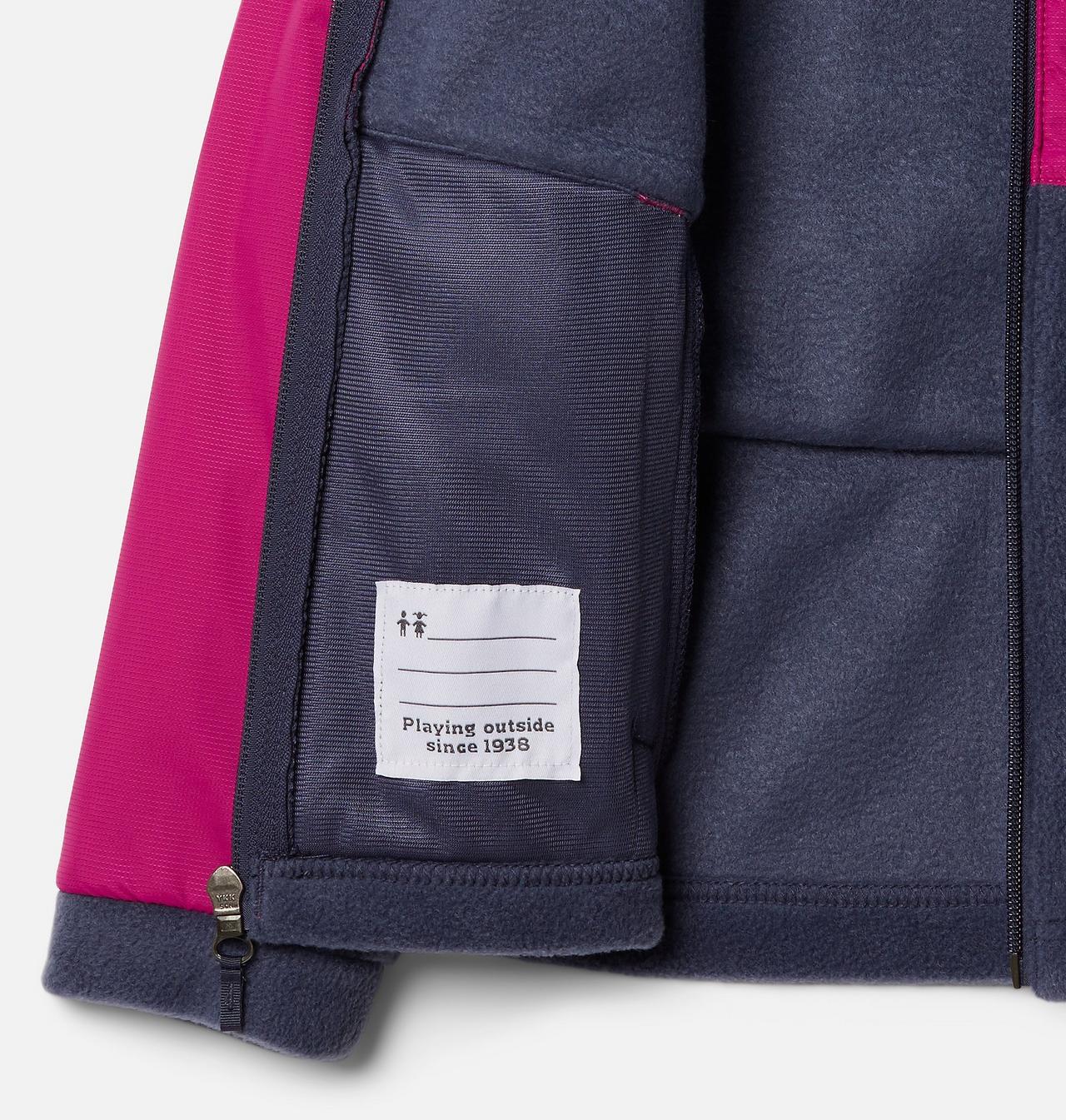 Girls’ Benton Springs™ III Overlay Fleece Jacket 3