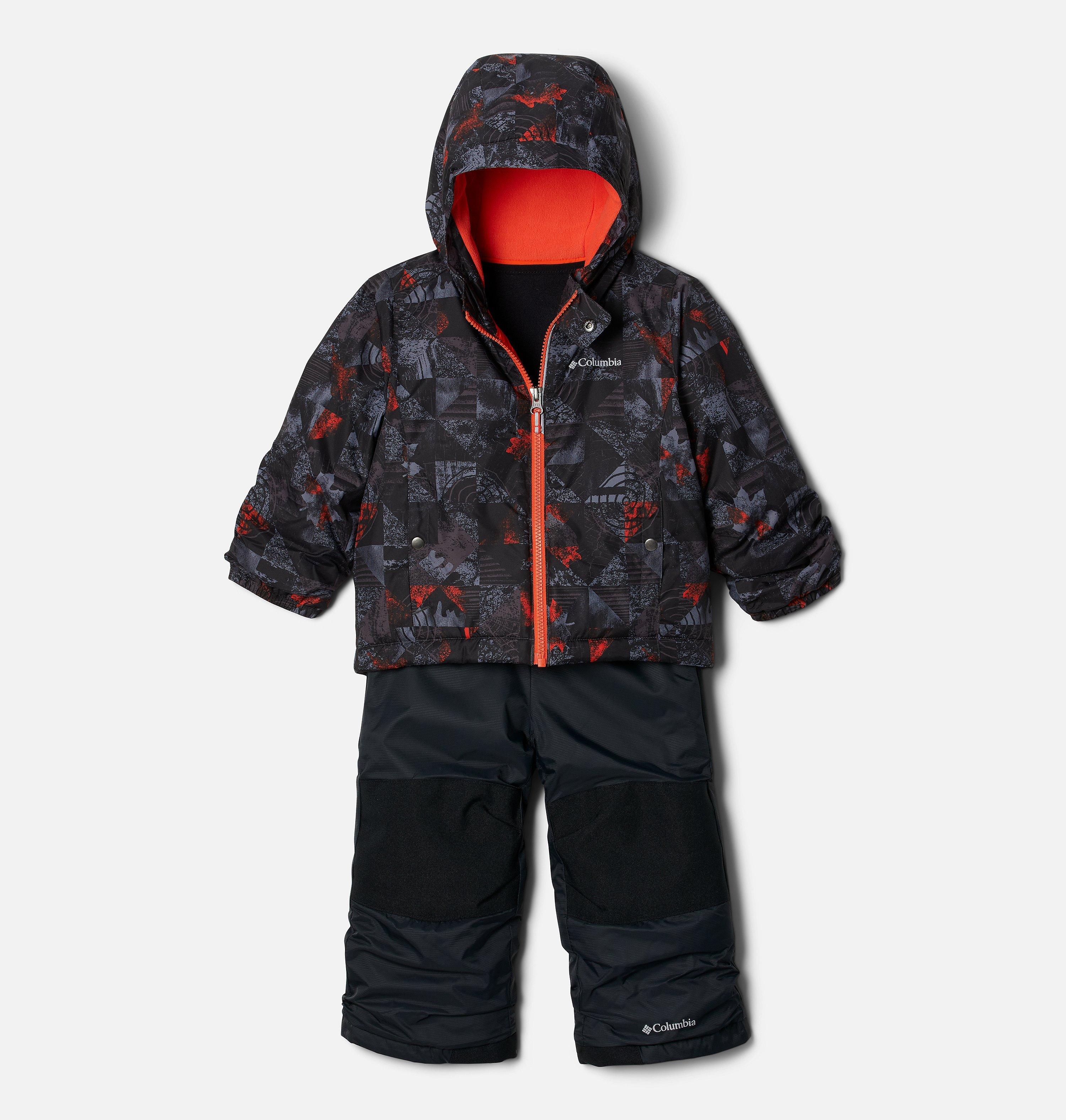 Toddler Frosty Slope Insulated Warm Waterproof Jacket and Bib