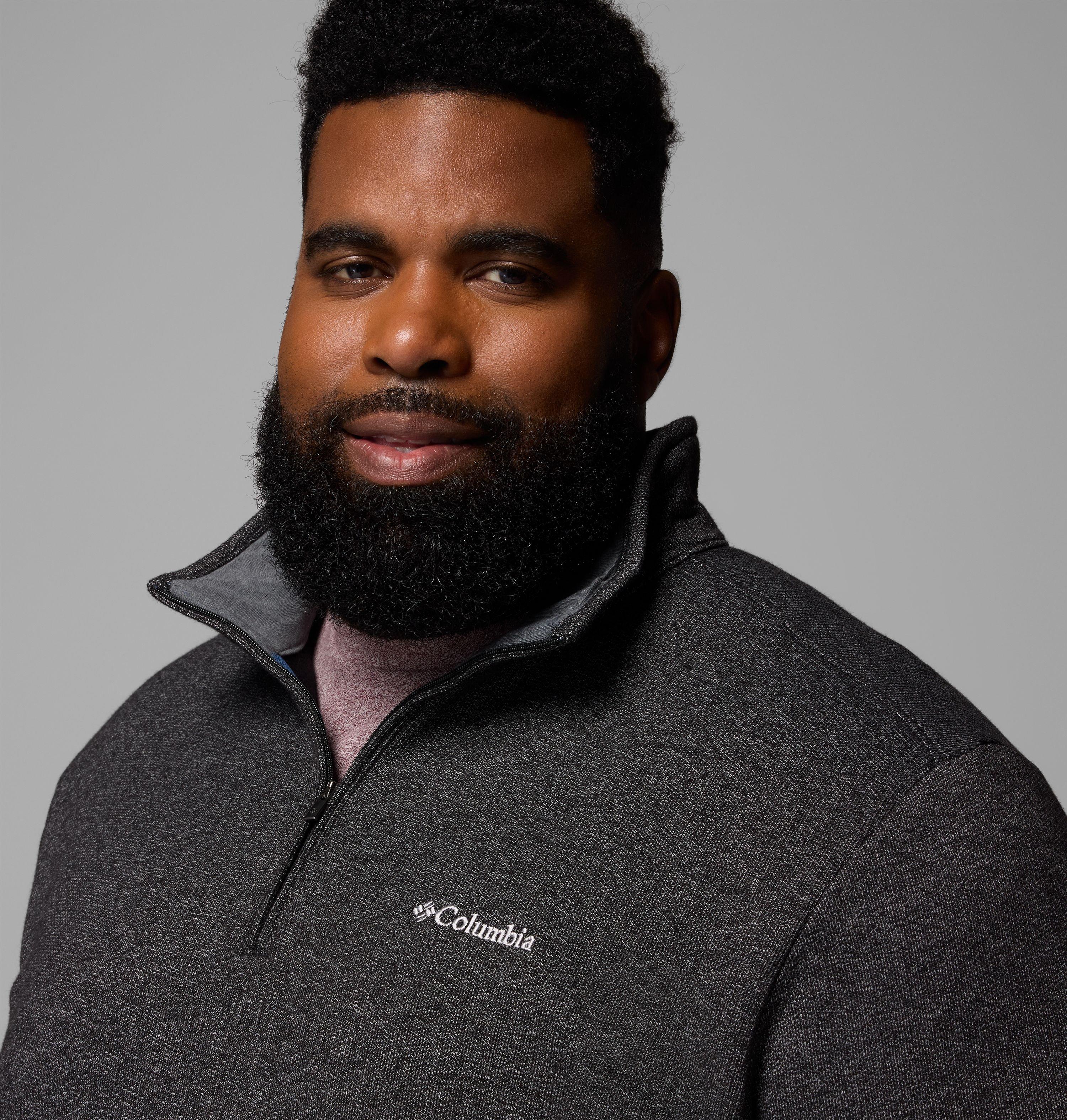Men's Great Hart Mountain III Half Zip - Big | 010 | 5X 5