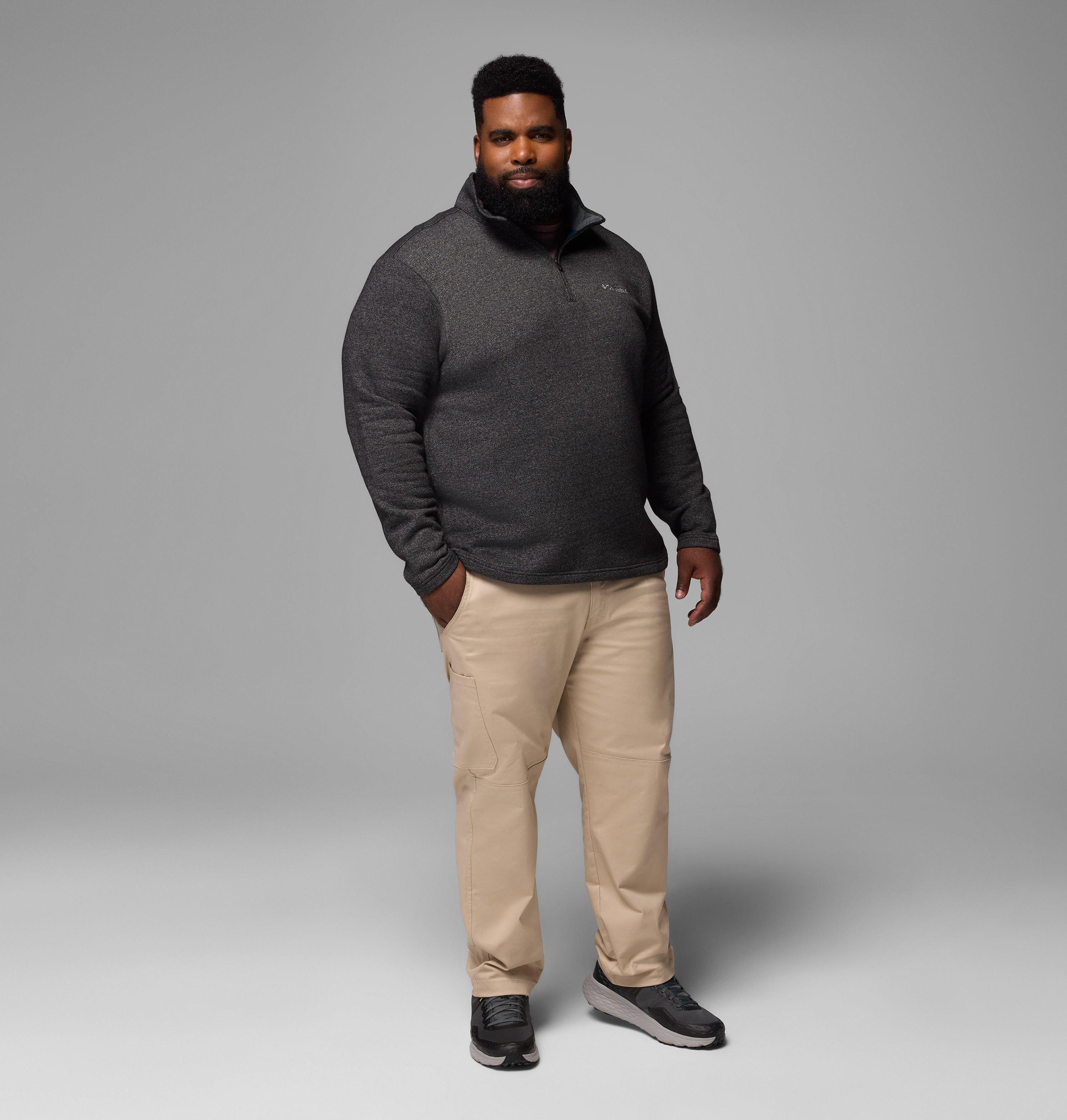 Men's Great Hart Mountain III Half Zip - Big | 010 | 5X 2