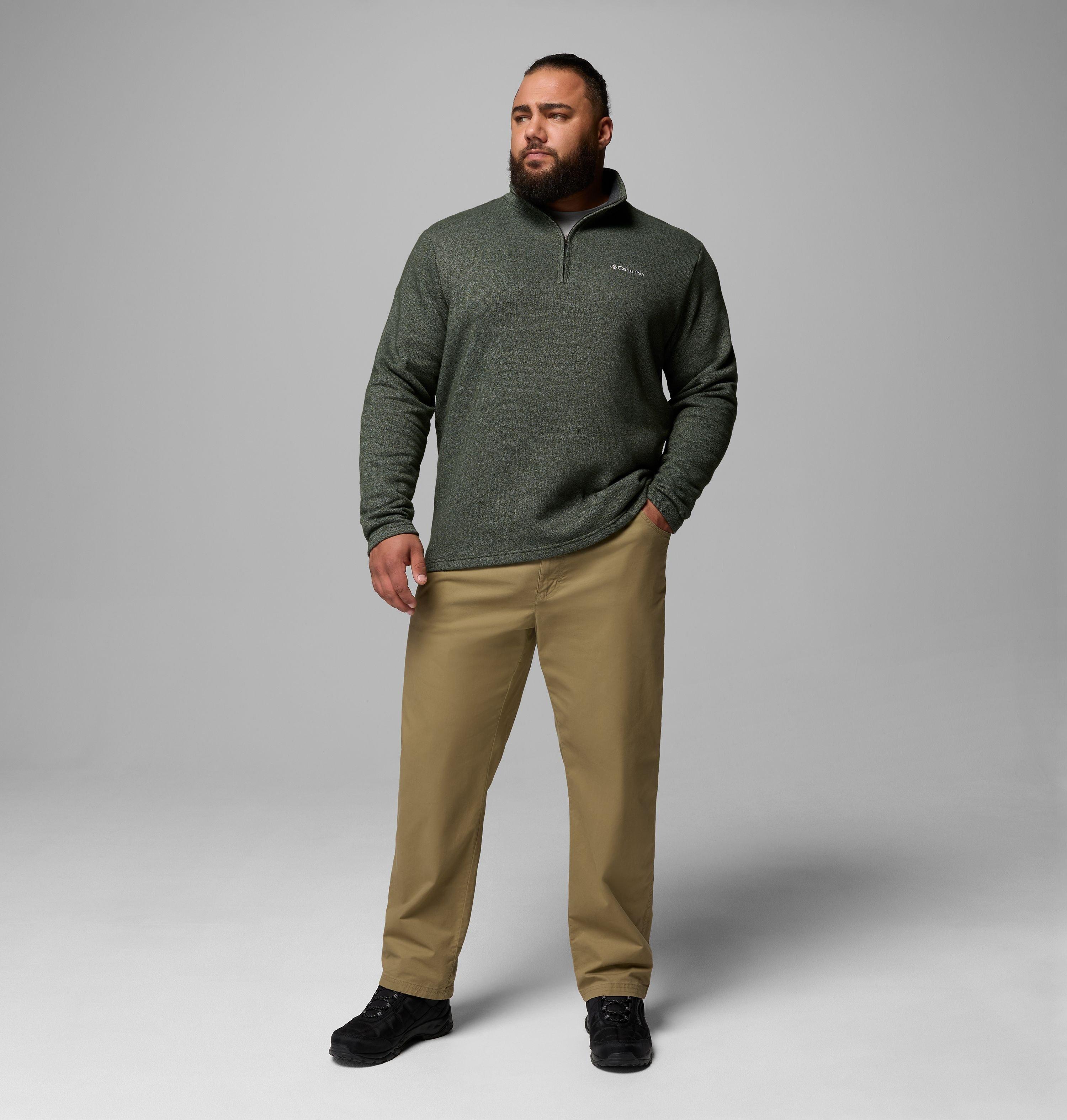 Men's Great Hart Mountain III Half Zip - Big | 366 | 1X 2