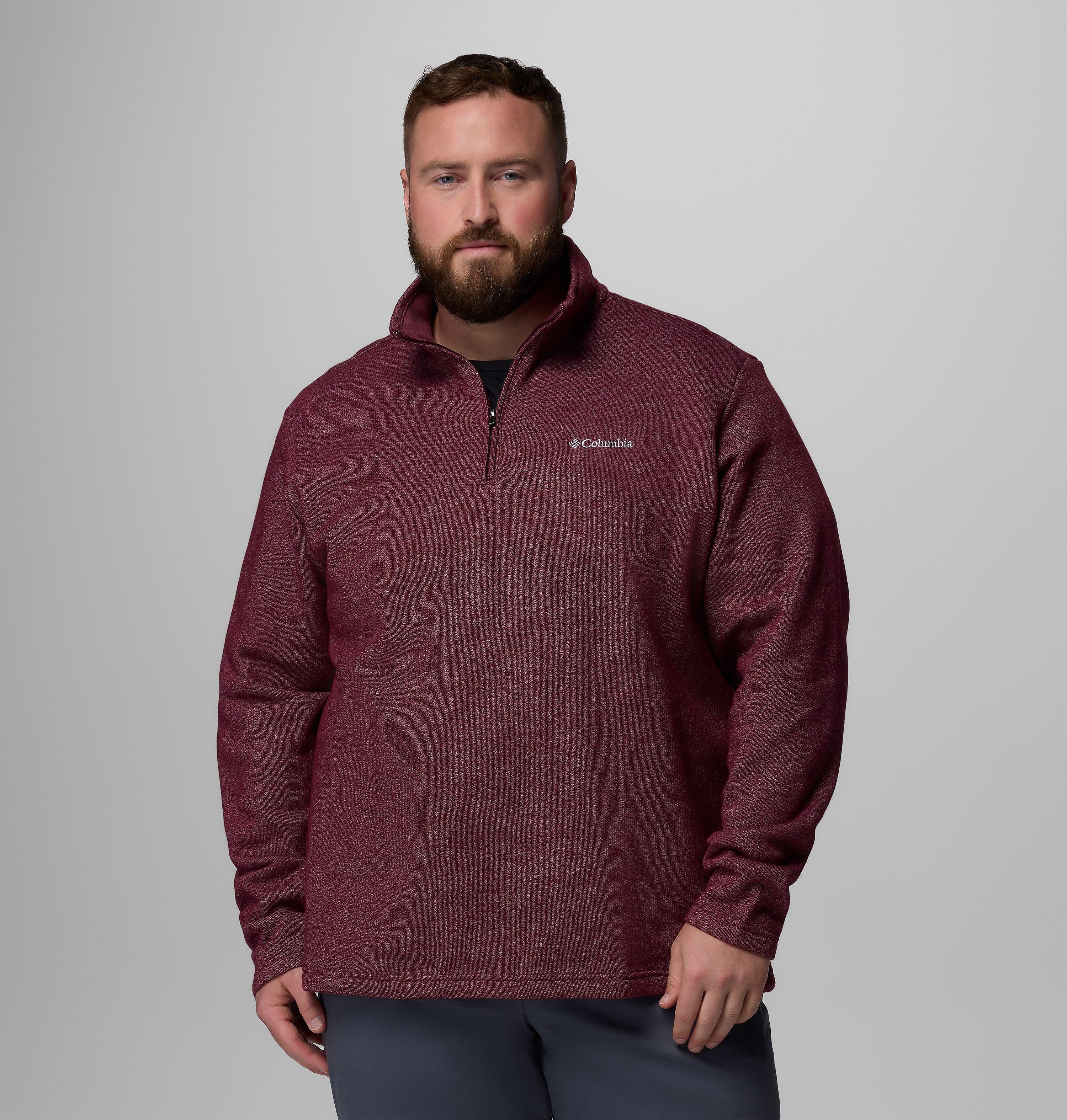 Men's Great Hart Mountain III Half Zip - Big | Columbia