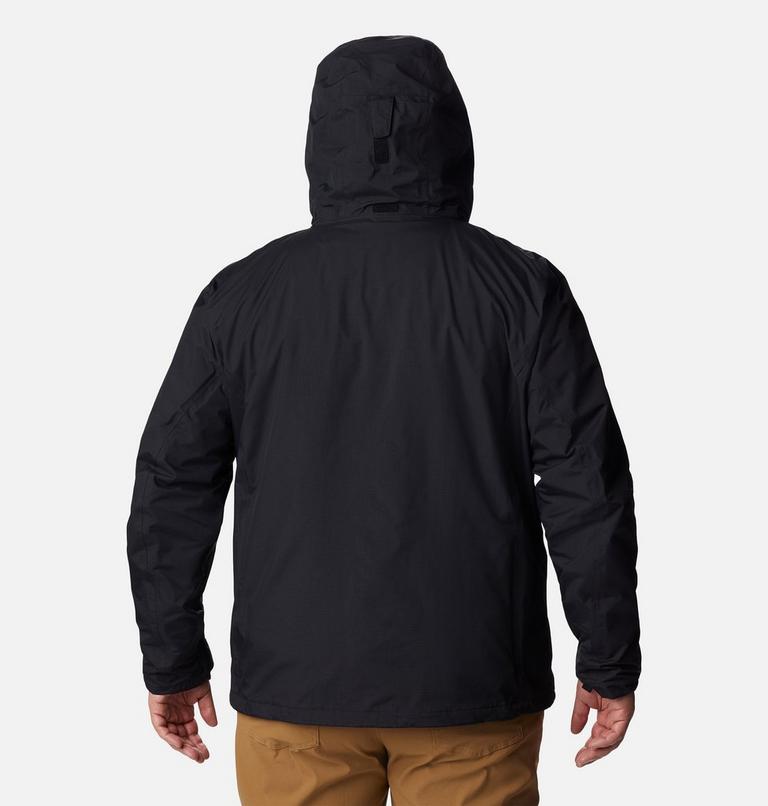 Men's Mission Air 3-in-1 Interchange Jacket - Extended Size, Color: Black, Black, image 2