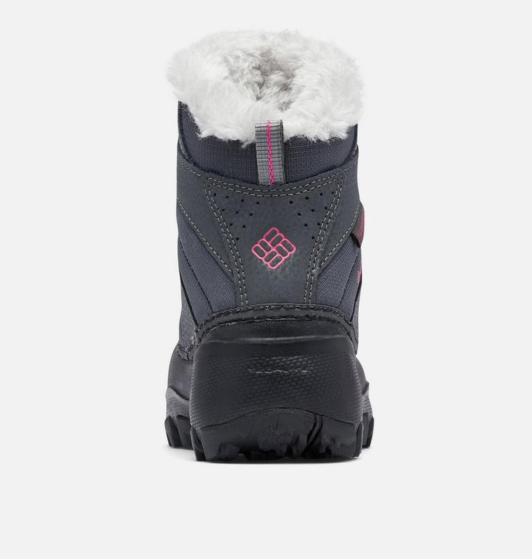 Little Kids' Rope Tow III Waterproof Boot, Color: Dark Grey, Haute Pink, image 8