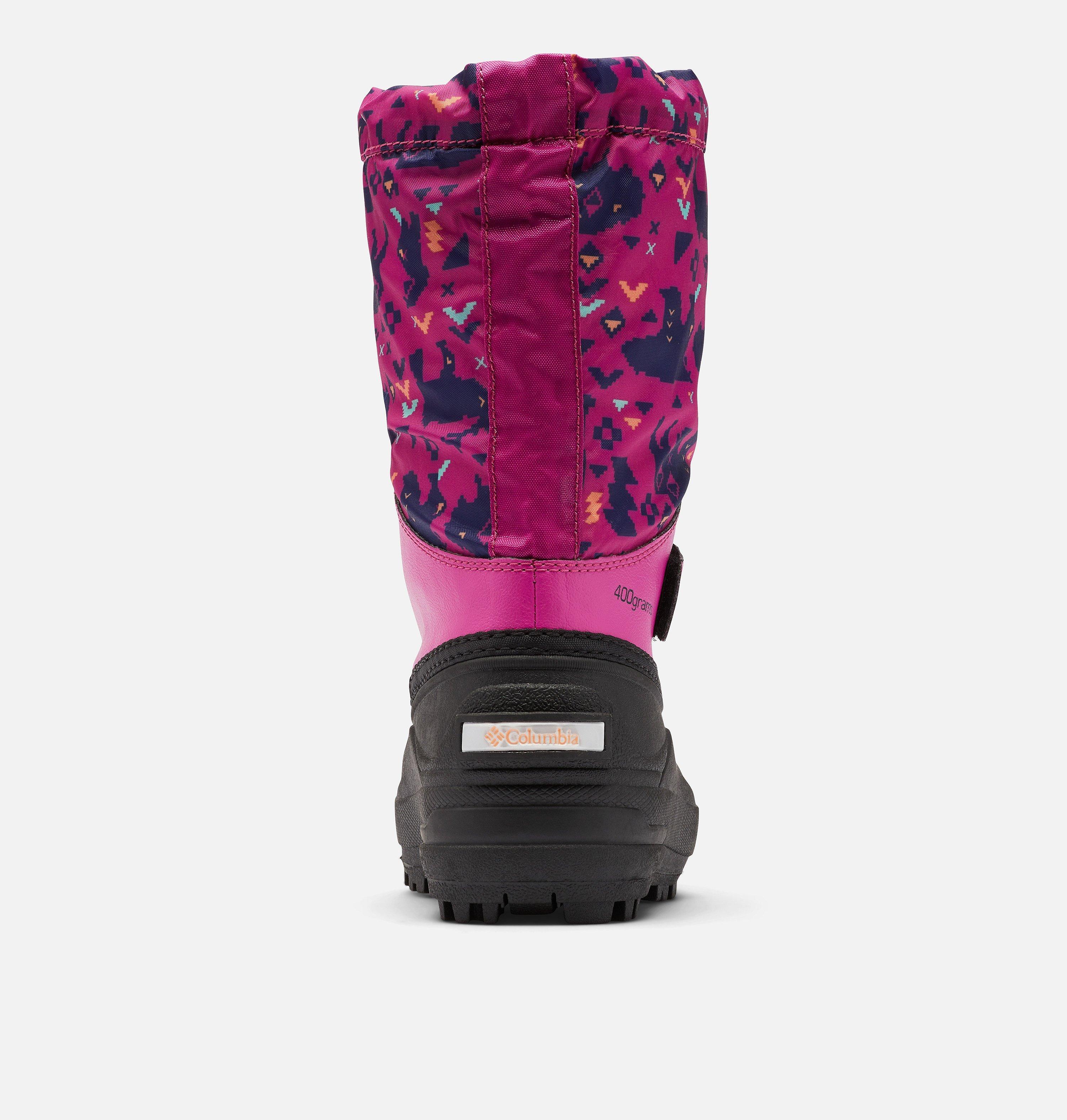 Big Kids' Powderbug Forty Print Boot 8